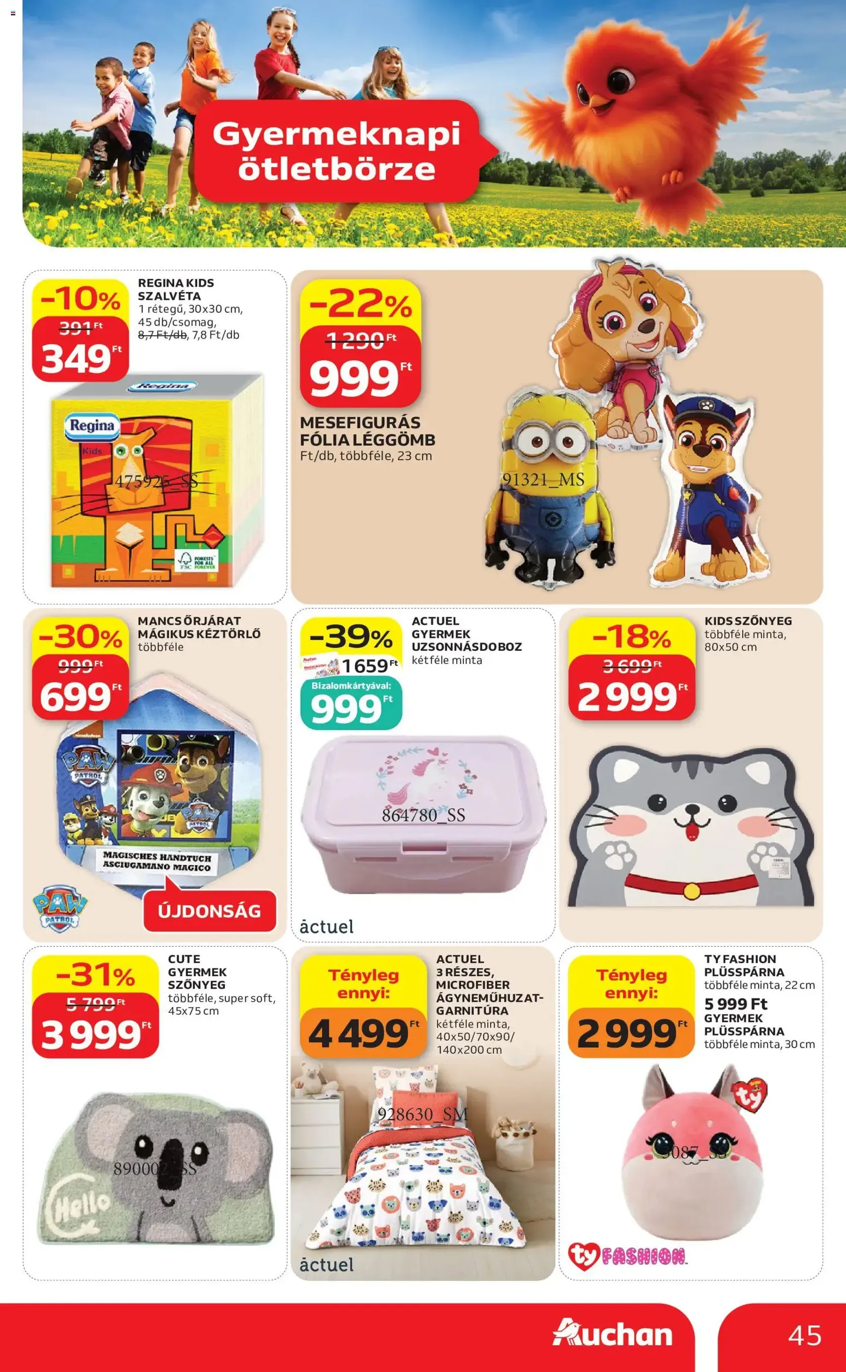 Auchan akciós újság - 2026.05.21. érvényes szórólap 45 oldal 52 oldalból