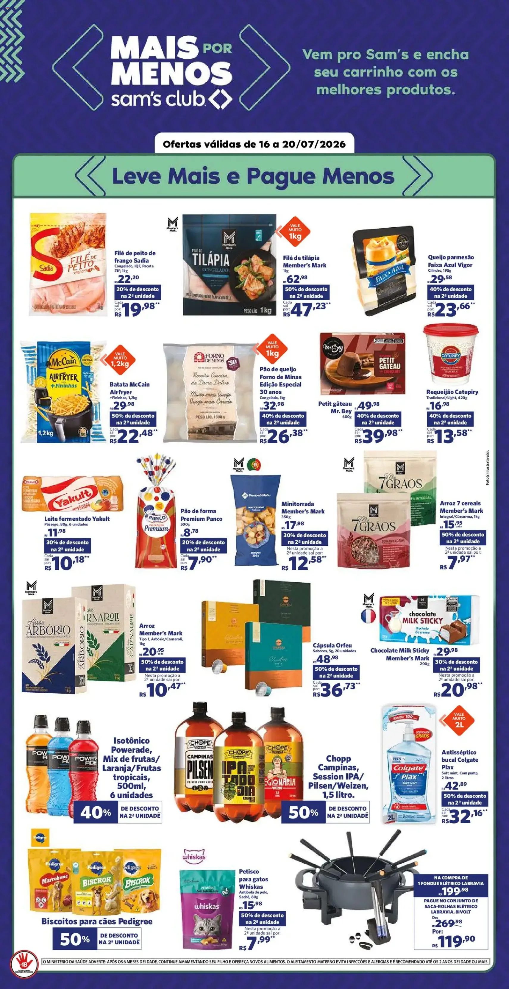 Sam's Club - Ofertas da semana - folheto válido a partir de 16/07/2026 página 2 de 3
