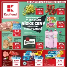 Kaufland leták - náhľad letáku platný od 15.10.2026