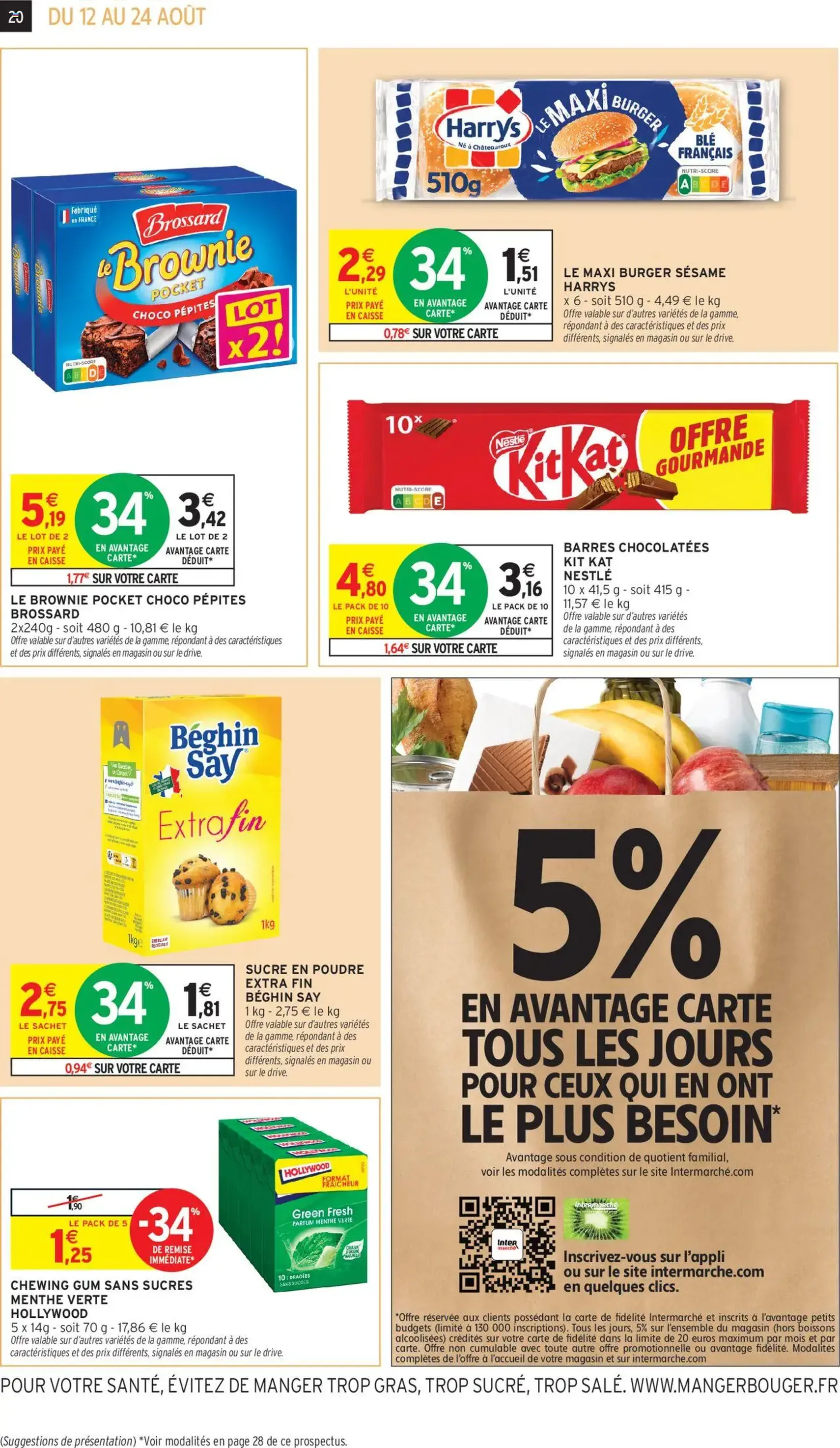 Intermarché catalogue semaine 32 - brochure valable à partir du 12/08/2025, page 20 sur 40