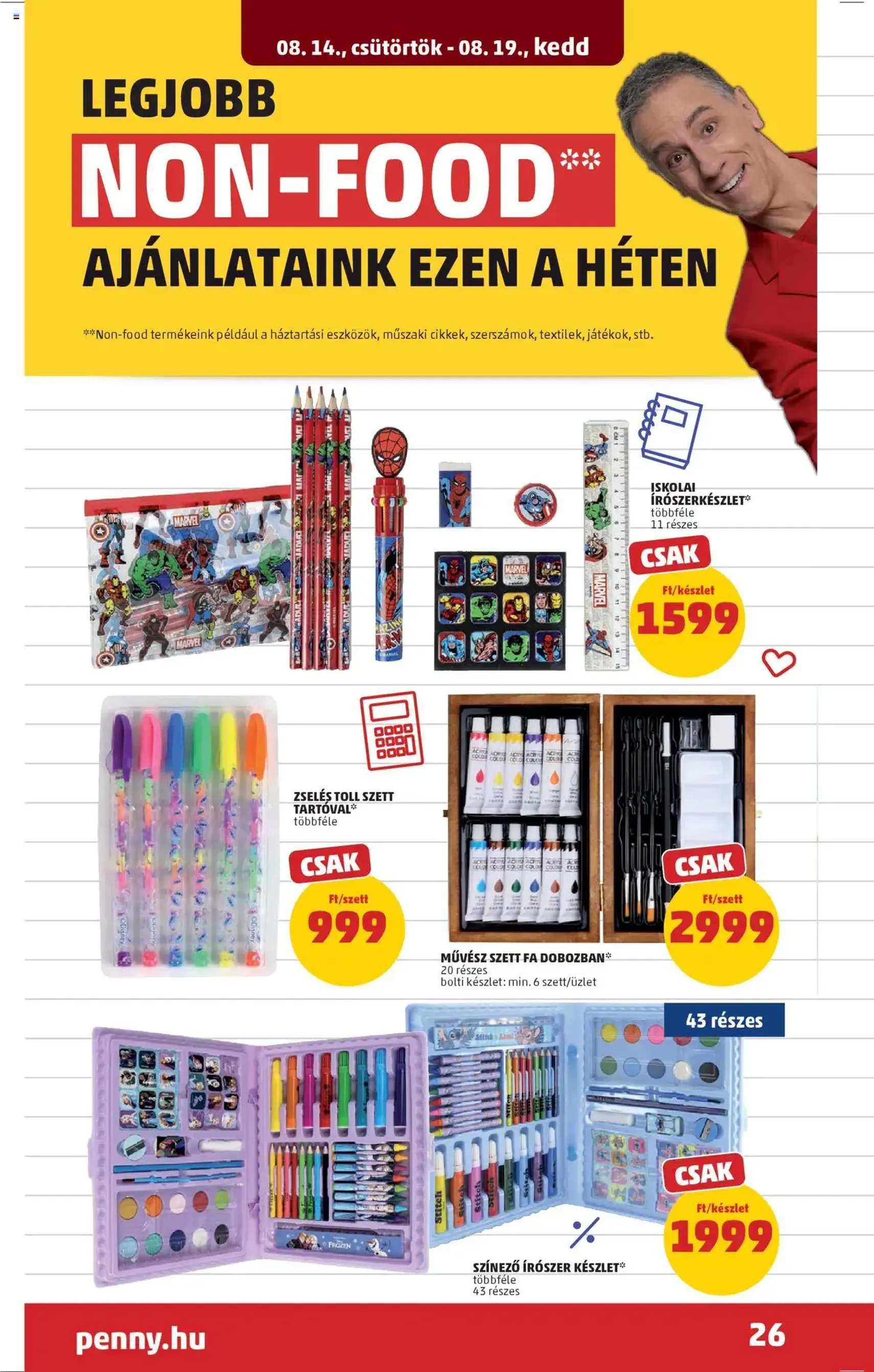 PENNY Akciós újság - 2025.08.14. érvényes szórólap 30 oldal 41 oldalból