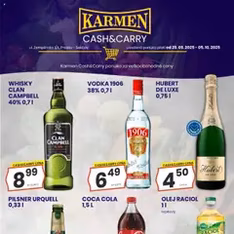 KARMEN CBA leták - náhľad letáku platný od 29.09.2025