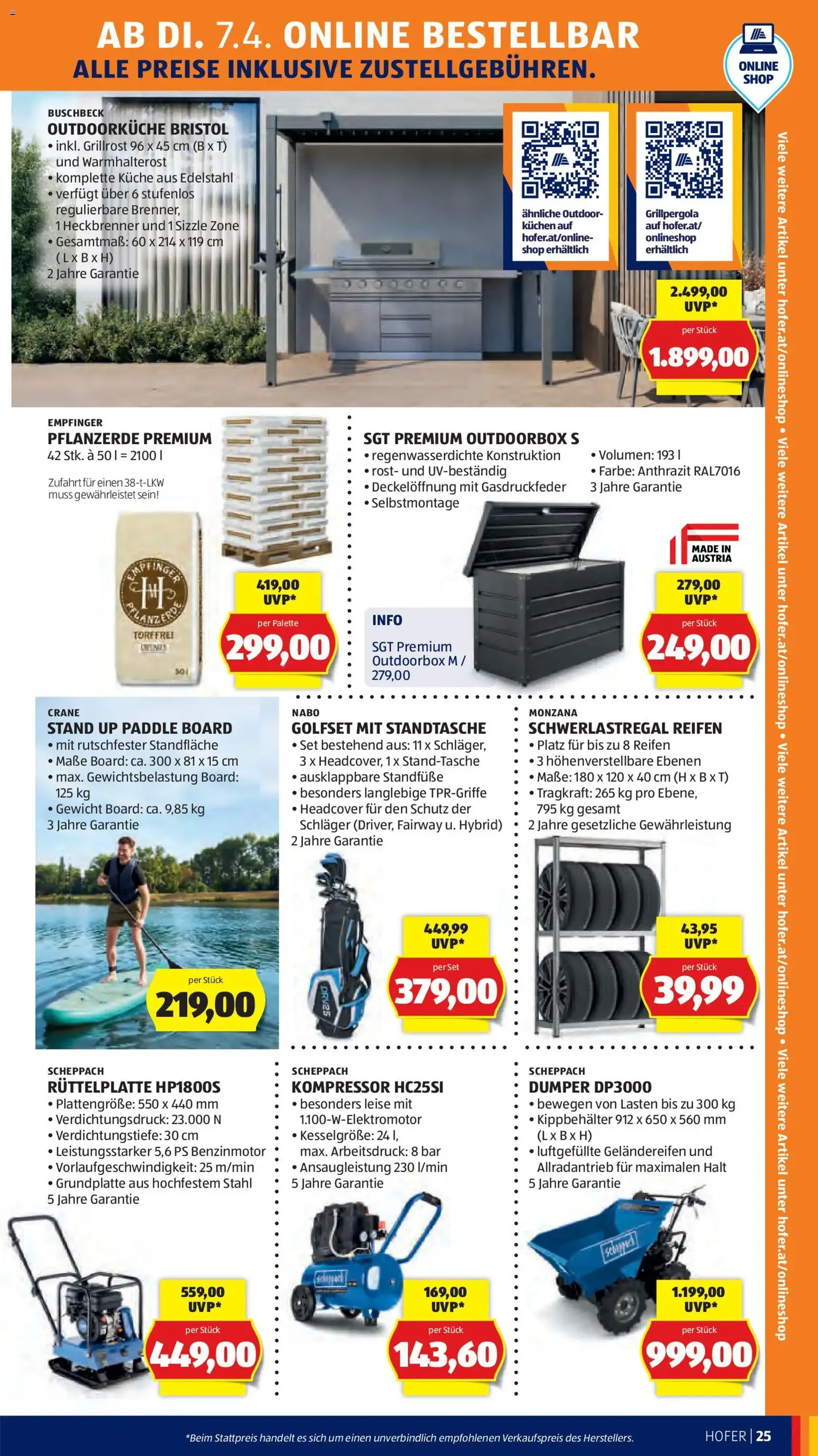 Hofer Flugblatt - Gültiger Prospekt ab 01.04.2026, Seite 29 von insgesamt 41