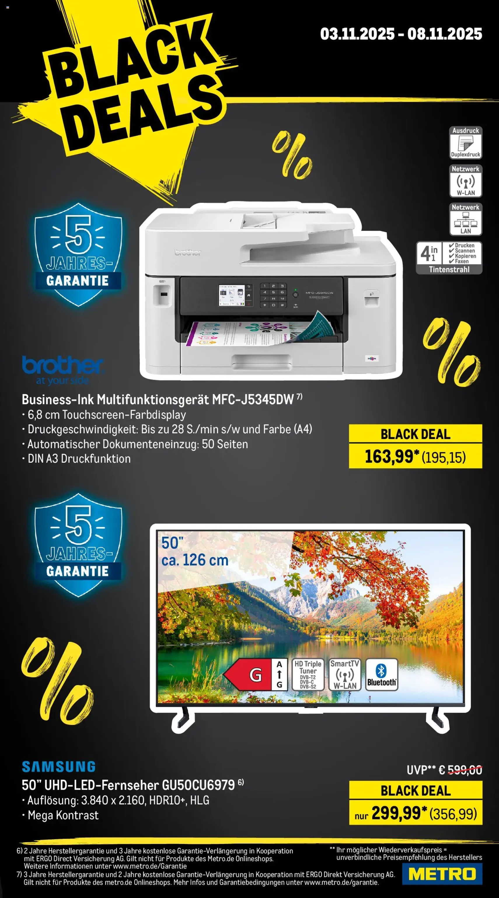 Metro - Black Friday - Gültiger Prospekt ab 03.10.2025, Seite 23 von insgesamt 27 Metro - Black Friday - Gültiger Prospekt ab 03.10.2025, Seite 23 von insgesamt 27