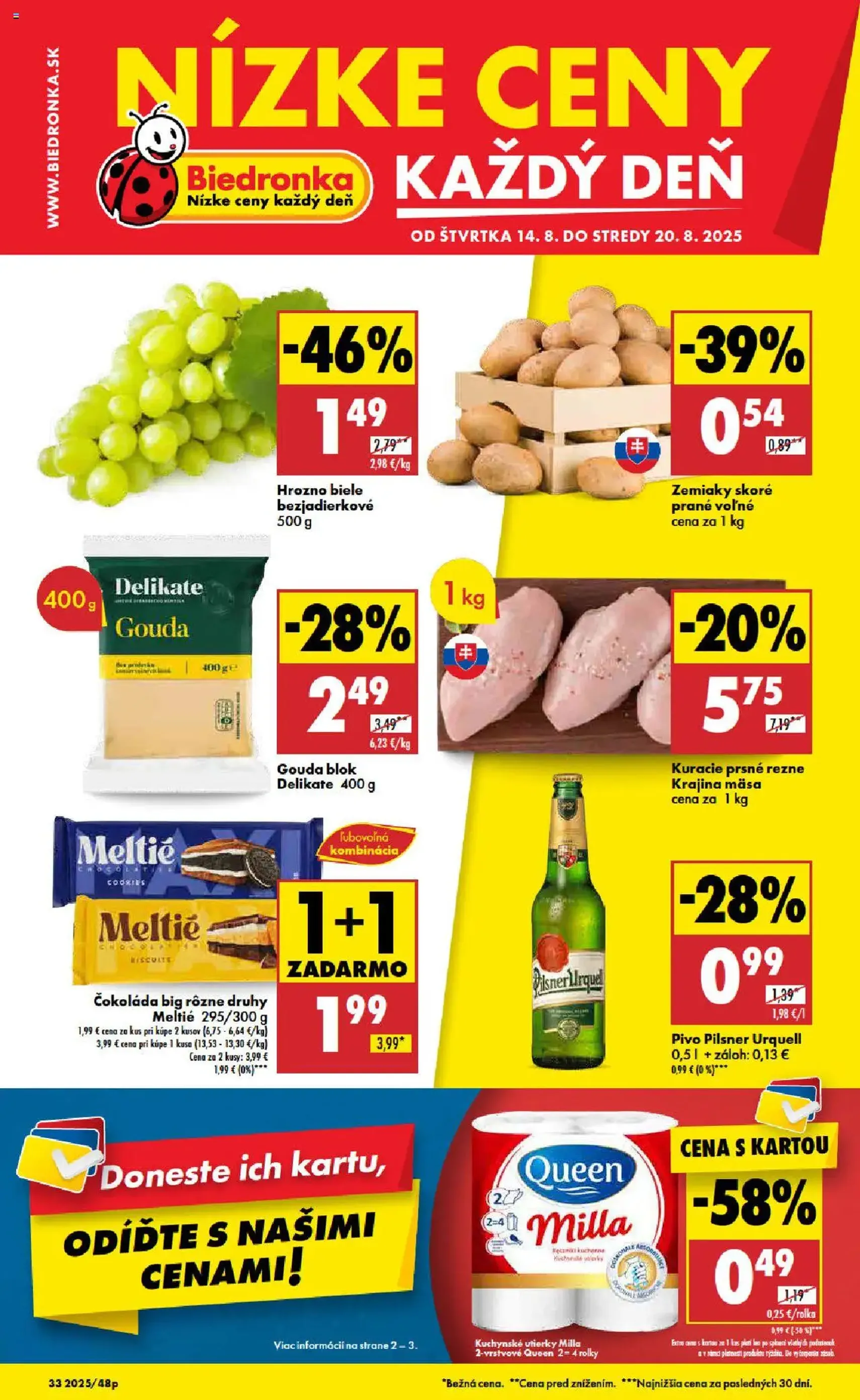 Biedronka leták - platný leták od 14.08.2025 strana 1 z 48 Biedronka leták - platný leták od 14.08.2025 strana 1 z 48