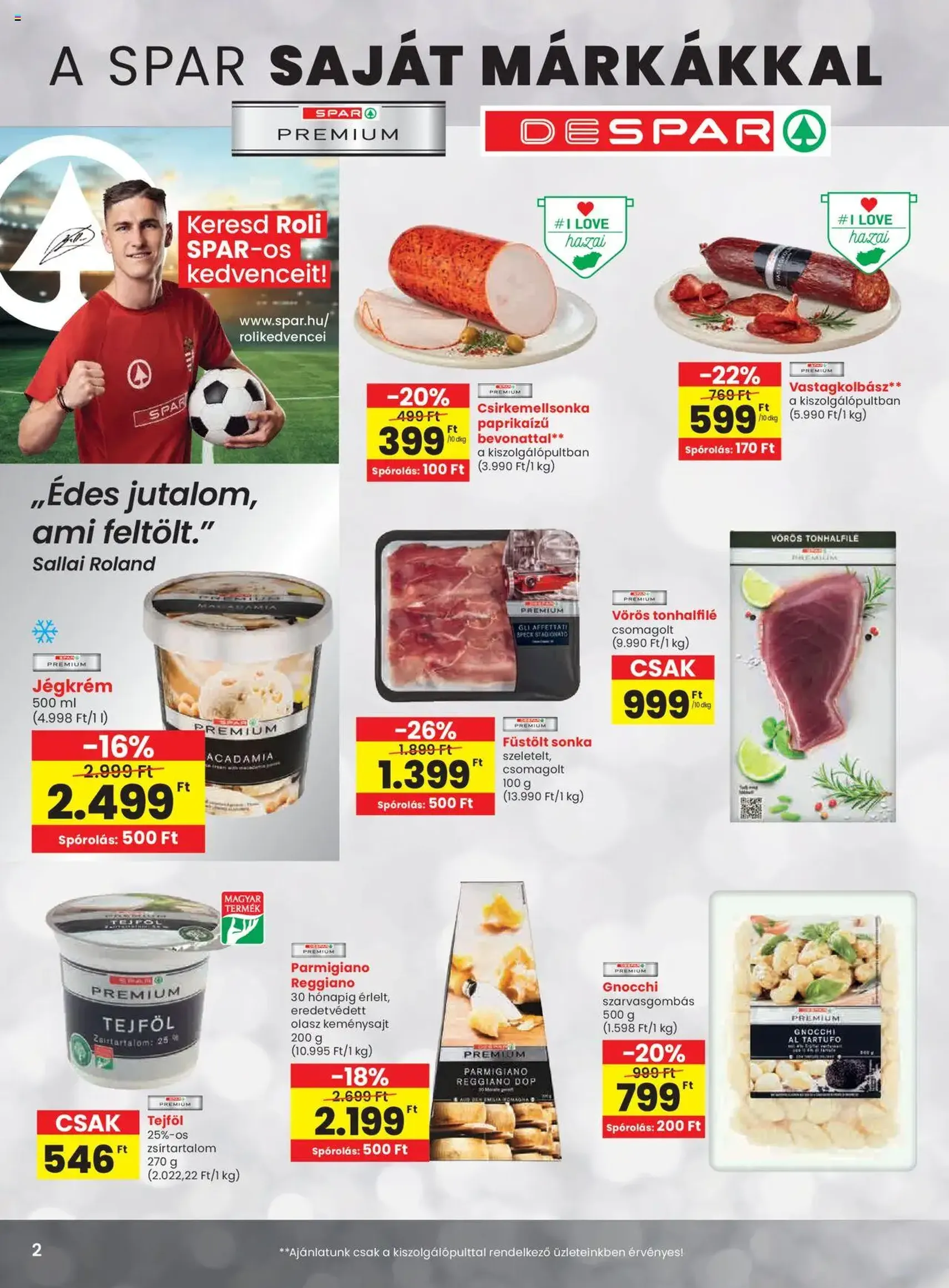 Spar Akciós újság - 2025.10.09. érvényes szórólap 2 oldal 20 oldalból