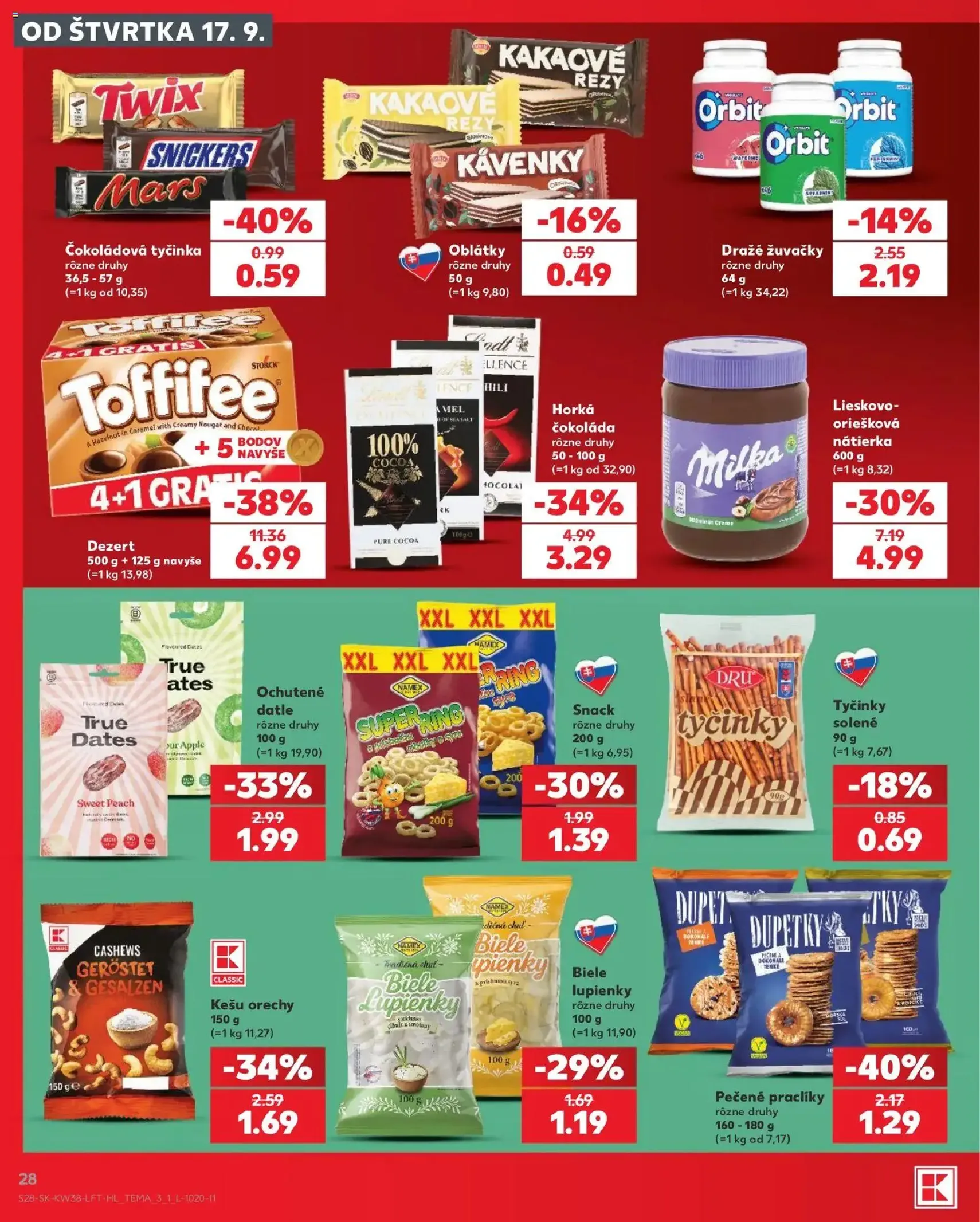 Kaufland leták - platný leták od 17.09.2026 strana 28 z 84