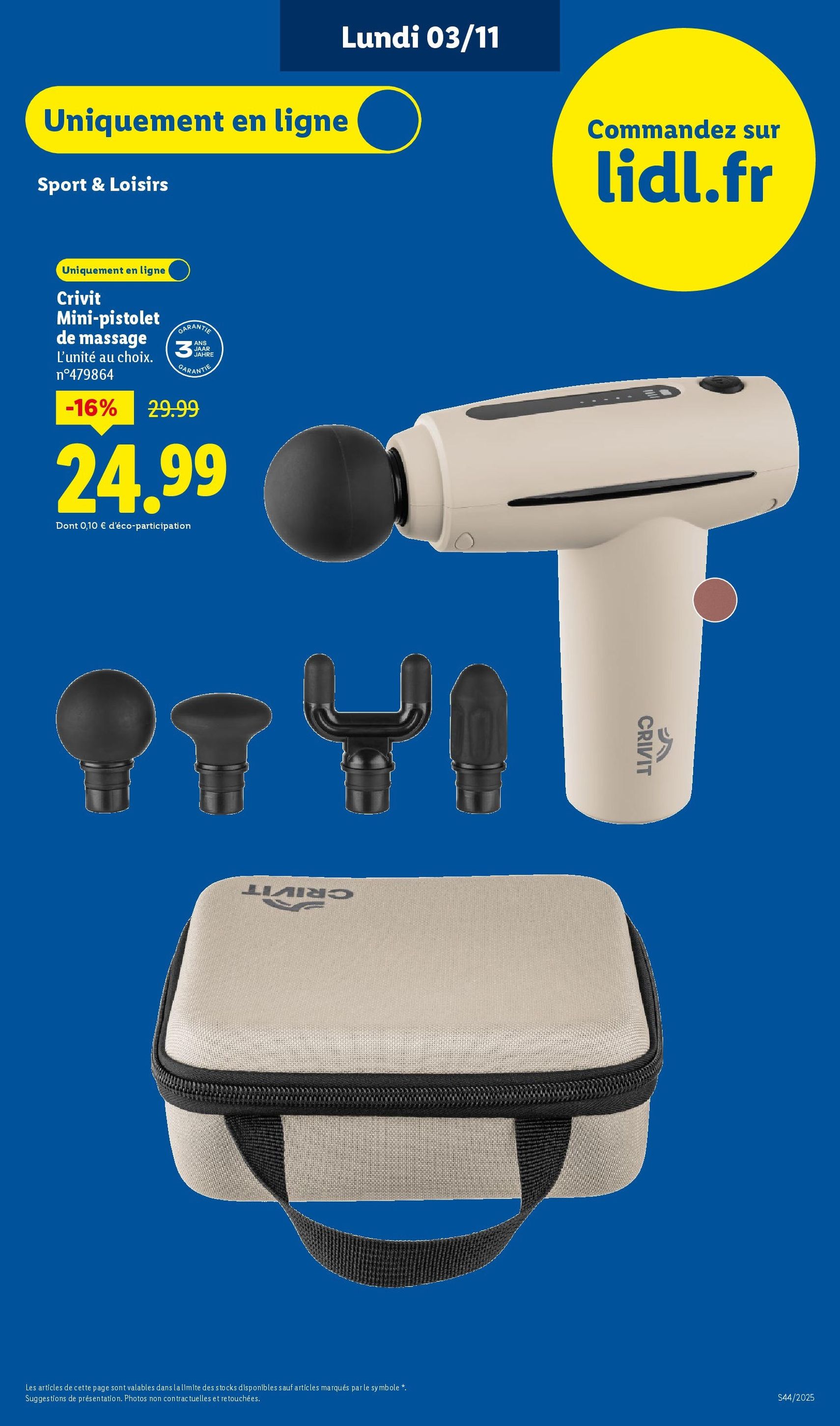 LIDL catalogue semaine 44 - brochure valable à partir du 30/10/2025, page 79 sur 82