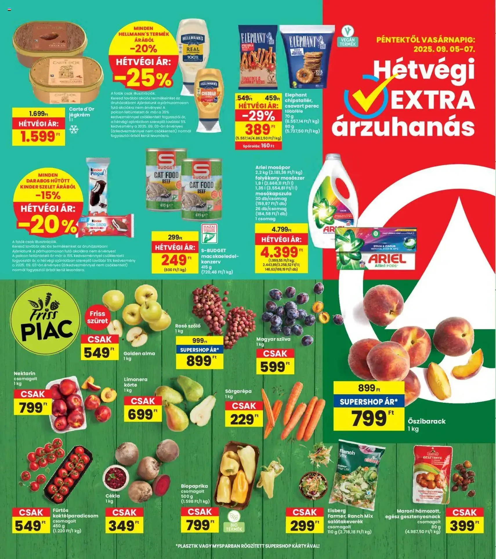 Interspar Akciós újság - 2025.09.04. érvényes szórólap 16 oldal 16 oldalból Interspar Akciós újság - 2025.09.04. érvényes szórólap 16 oldal 16 oldalból