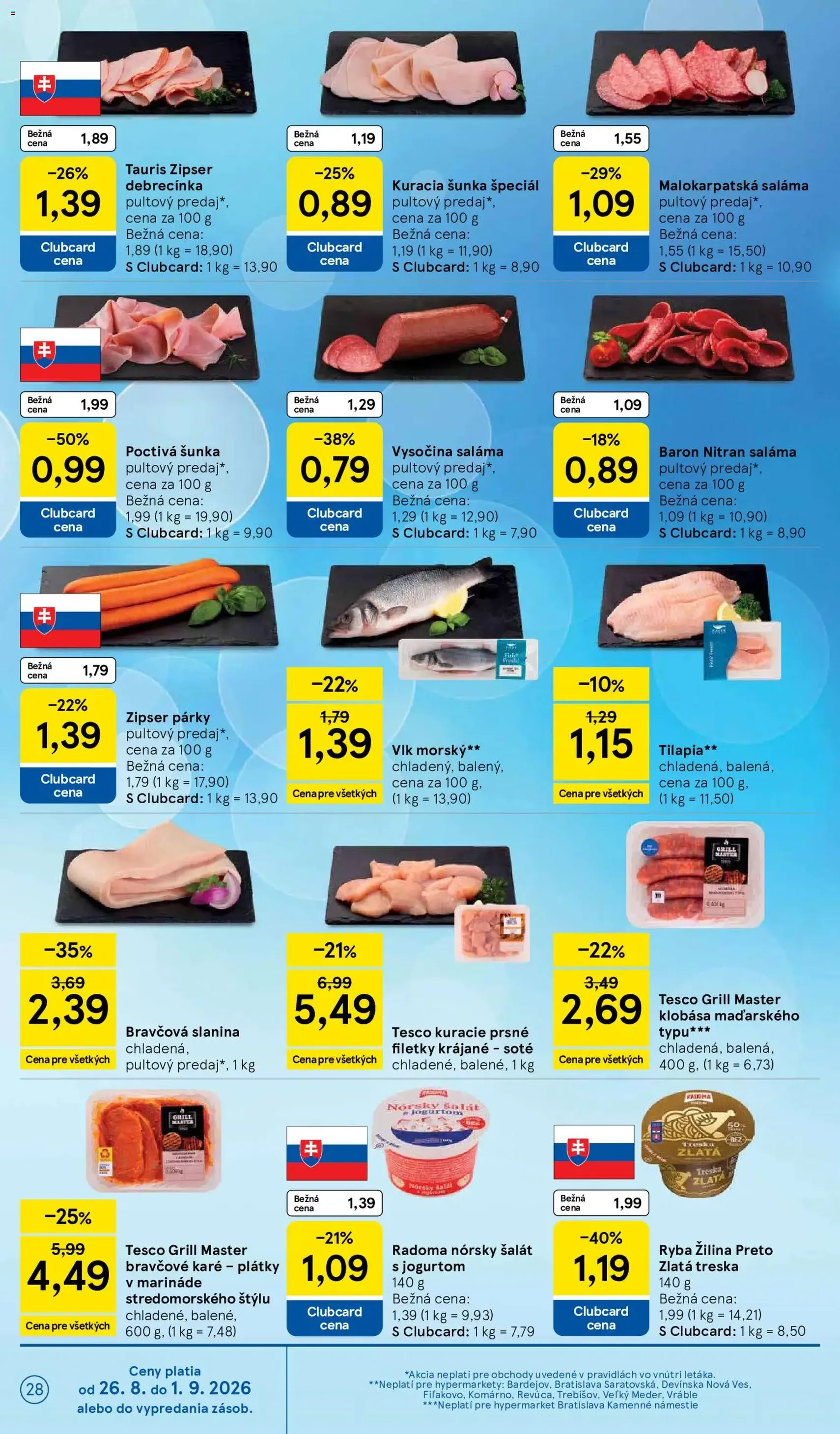 Tesco Hypermarket - leták - platný leták od 26.08.2026 strana 28 z 58