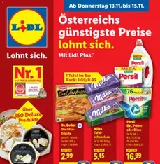 Lidl Flugblatt - Prospekt Vorschau gültig ab 13.11.2025
