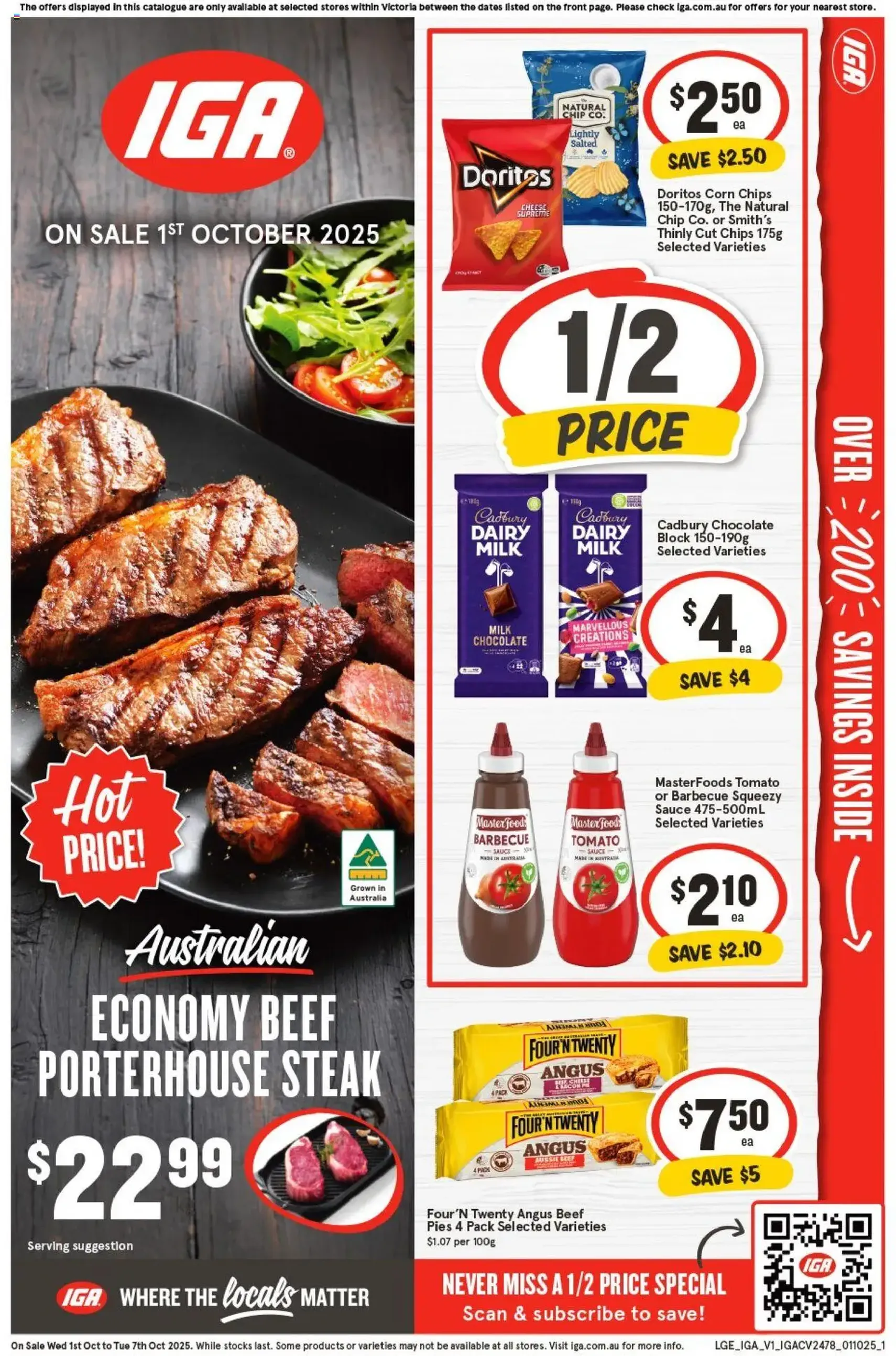 IGA Catalogue VIC - valid flyer from 01/10/2025, page 1 of 35 IGA Catalogue VIC - valid flyer from 01/10/2025, page 1 of 35