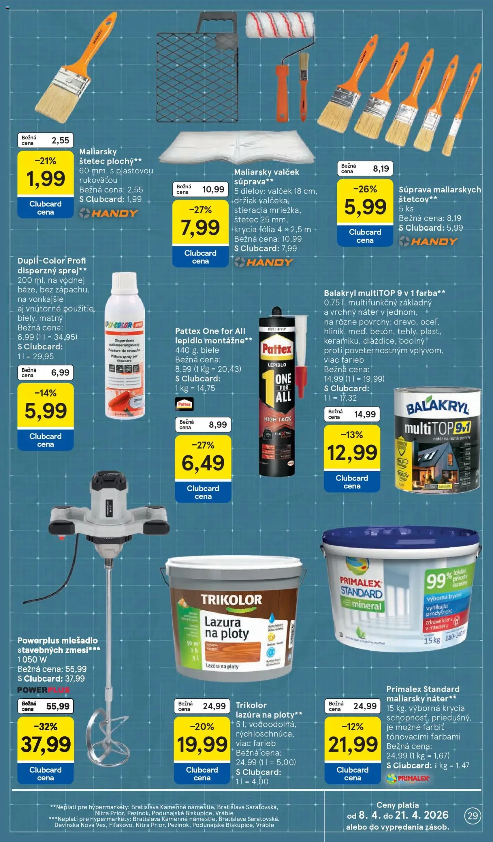 Tesco Hypermarket - leták - platný leták od 08.04.2026 strana 29 z 43