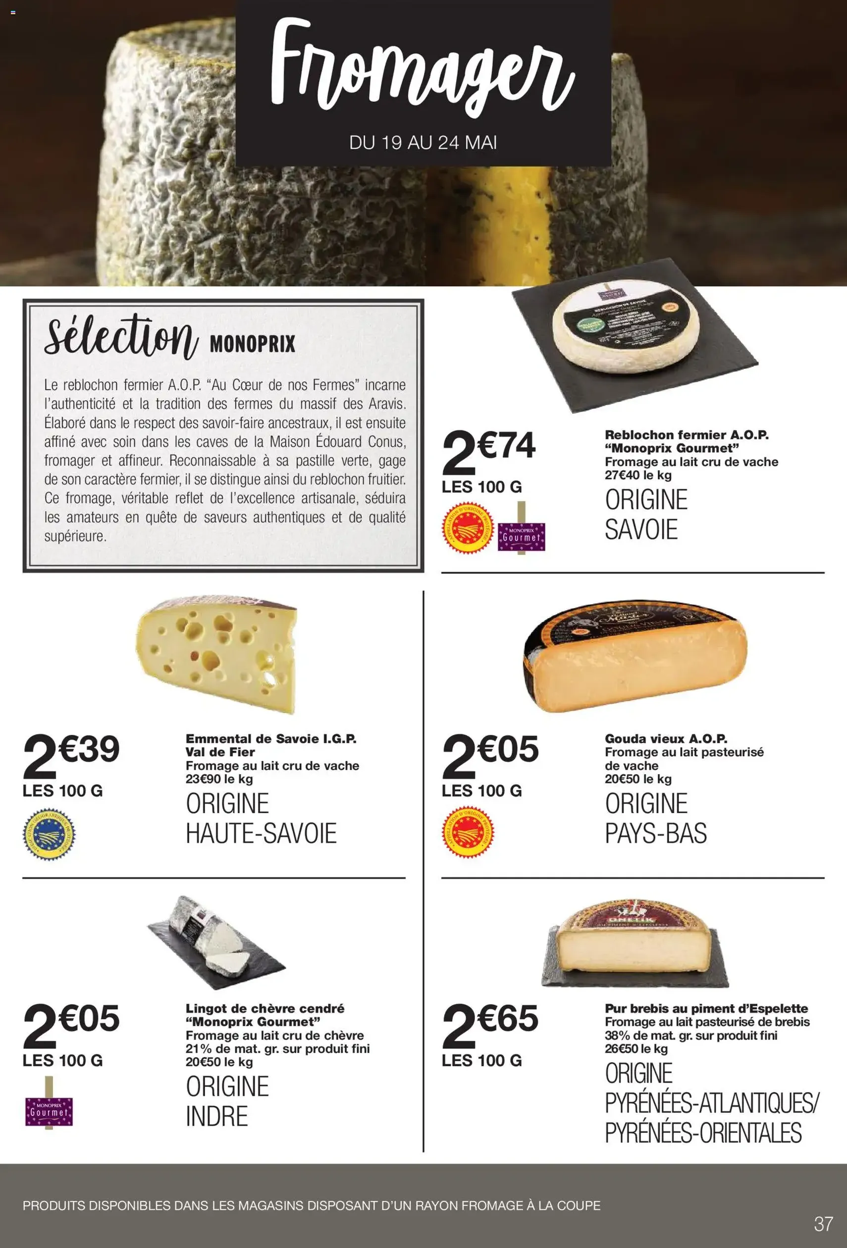 Monoprix catalogue - brochure valable à partir du 19/05/2026, page 37 sur 75