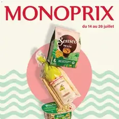 Monoprix catalogue - Prévisualisation du catalogue valable à partir du 14/07/2026