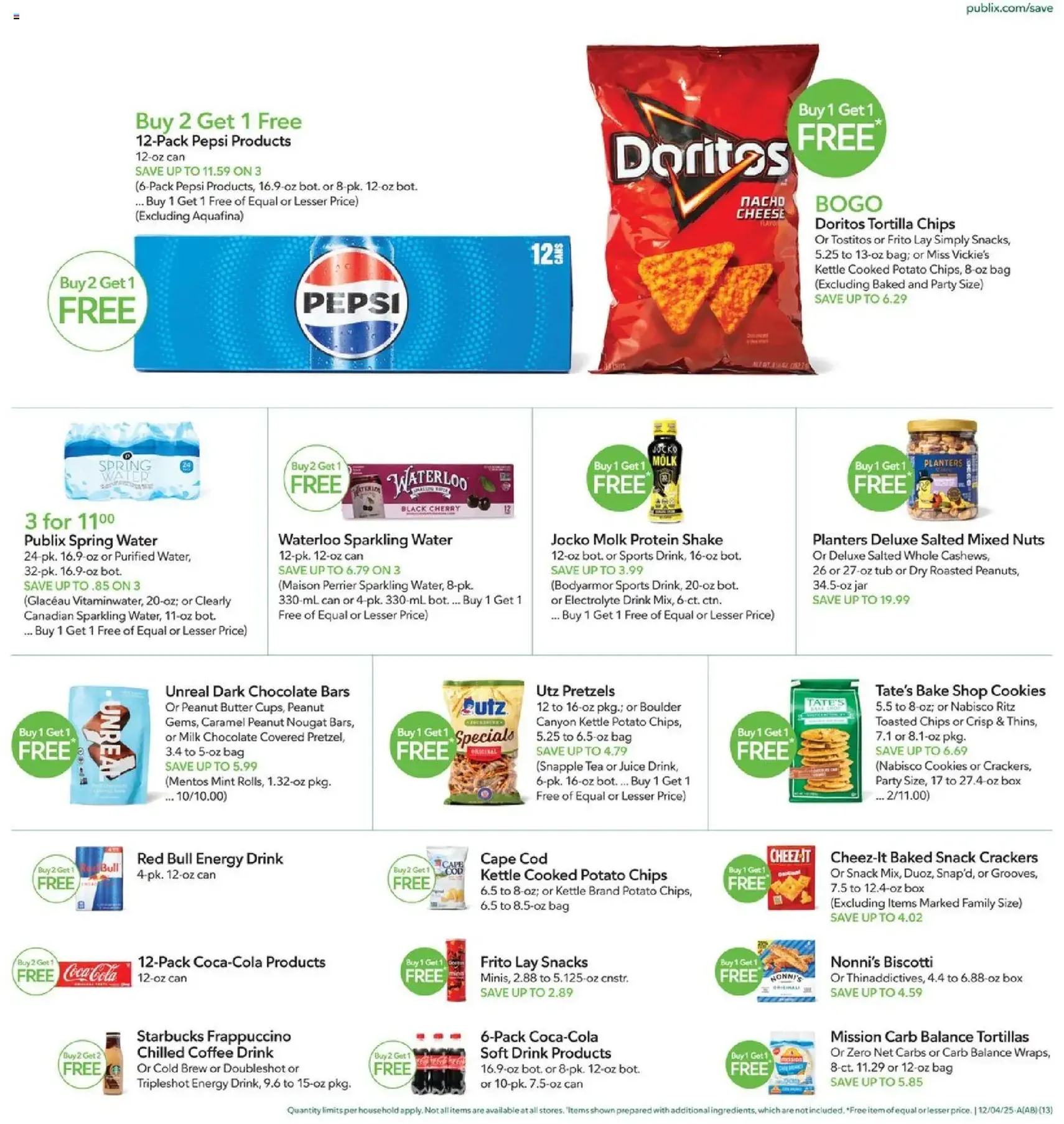 Publix Weekly Ad - valid flyer from 12/03/2025, page 17 of 24