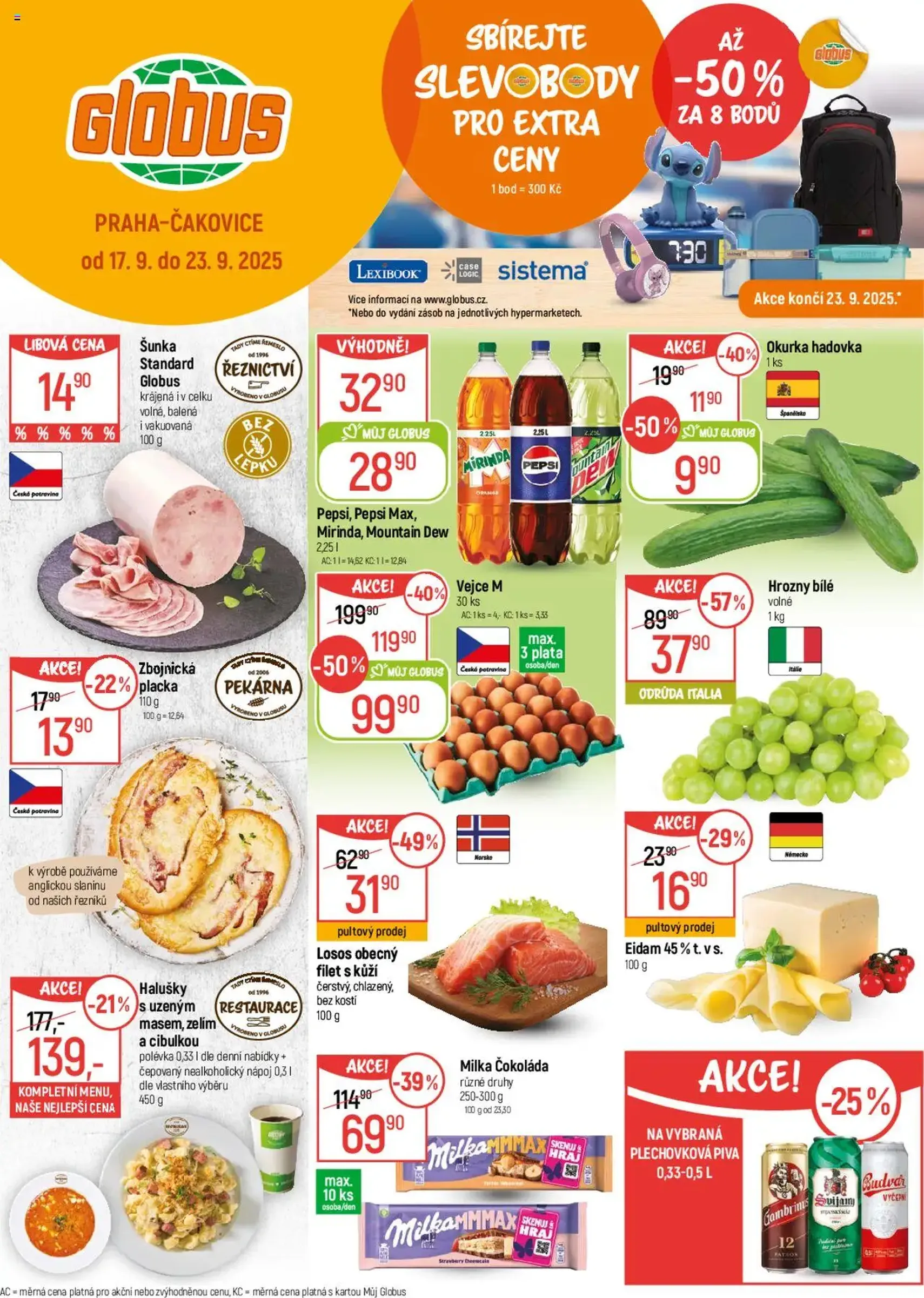 Globus leták - platný leták od 17.09.2025 strana 1 z 39