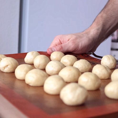 Castagnole al forno - procedimento 1