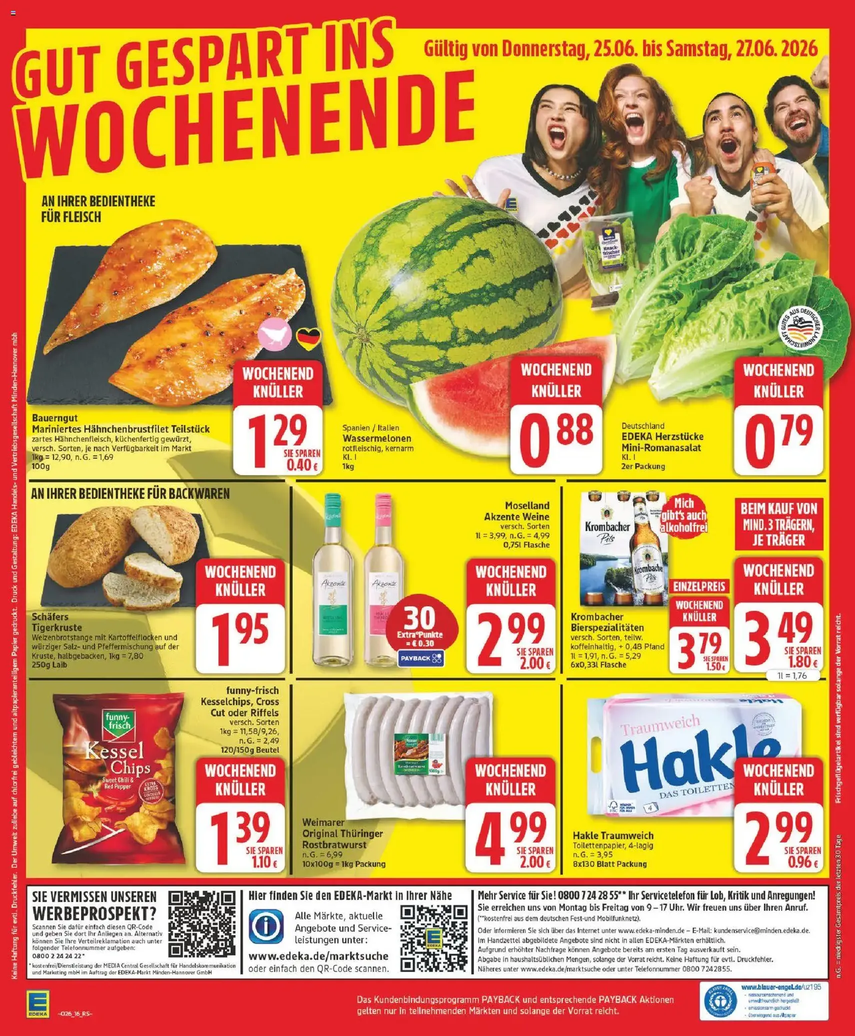 Edeka Prospekt - Gültiger Prospekt ab 22.06.2026, Seite 20 von insgesamt 25