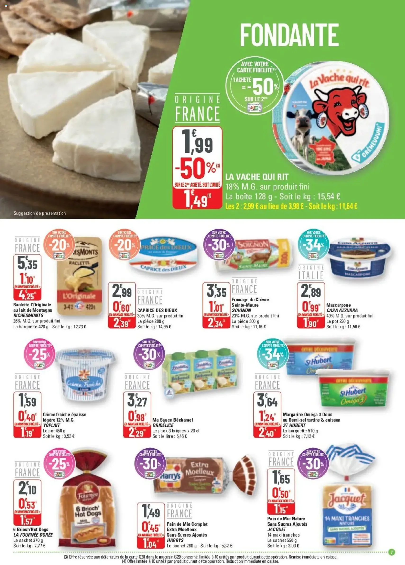 G20 Supermarchés catalogue - brochure valable à partir du 11/02/2026, page 7 sur 20