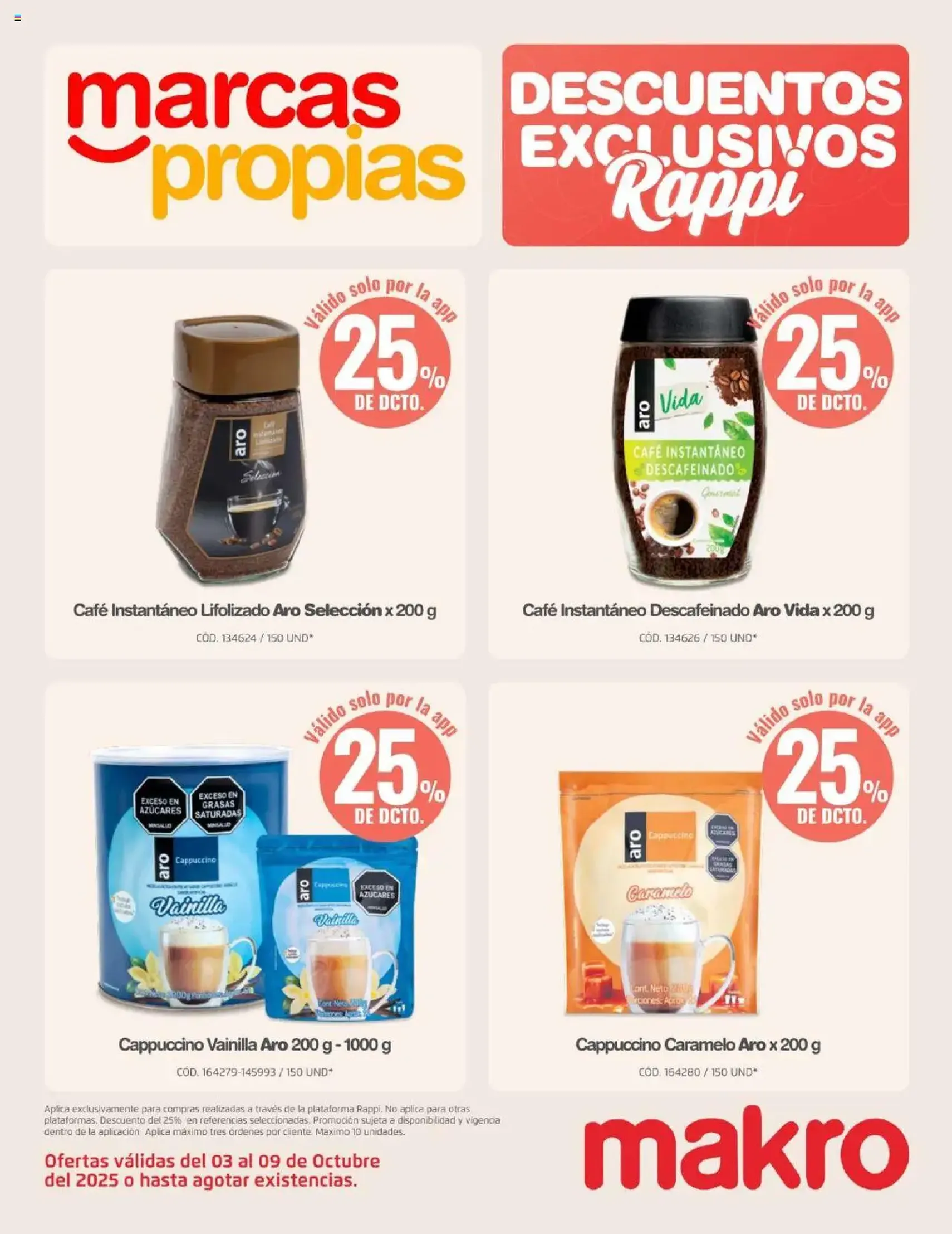 Makro - Quincena - folleto válido desde 03/10/2025 página 3 de 30 Makro - Quincena - folleto válido desde 03/10/2025 página 3 de 30