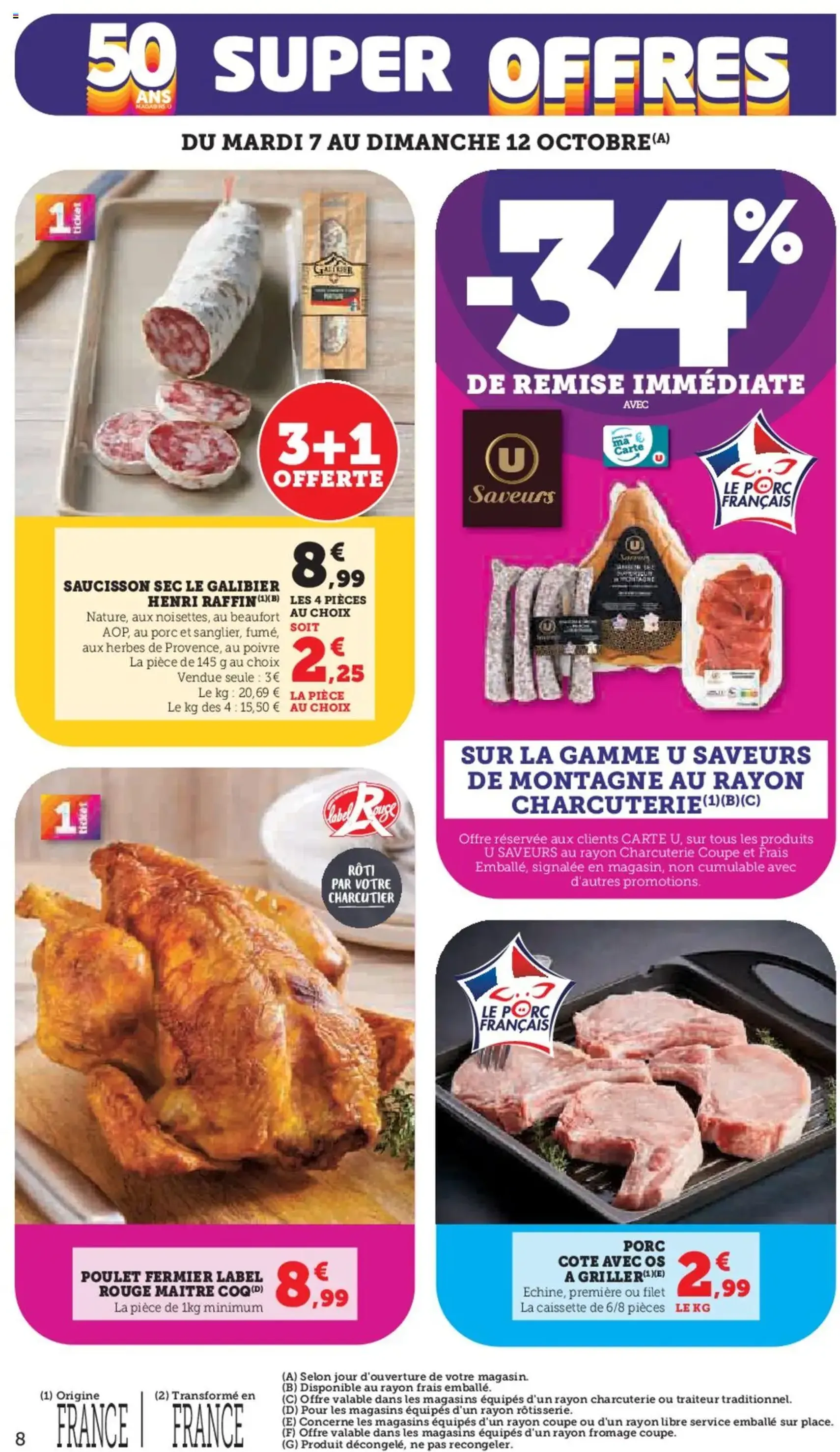 Super U catalogue - brochure valable à partir du 07/10/2025, page 8 sur 40