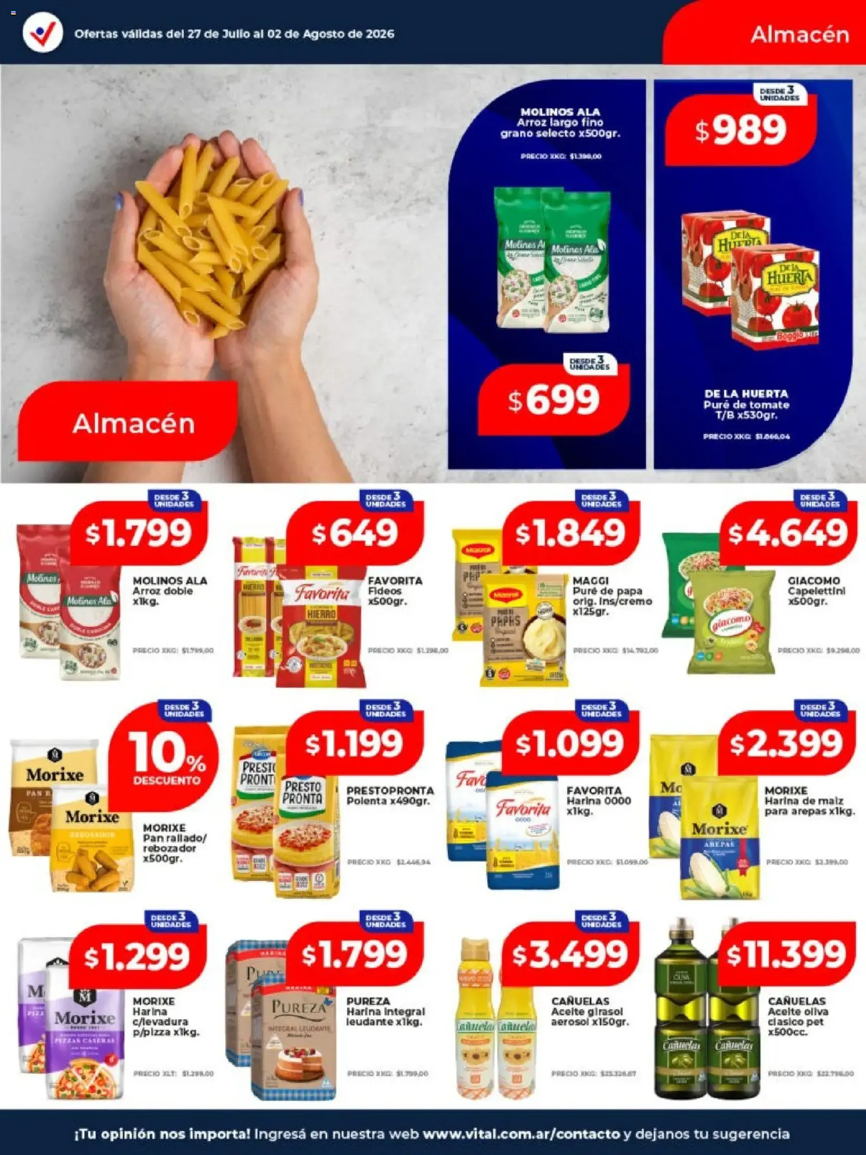 Vital - Ofertas - folleto válido desde 27/07/2026 página 13 de 21