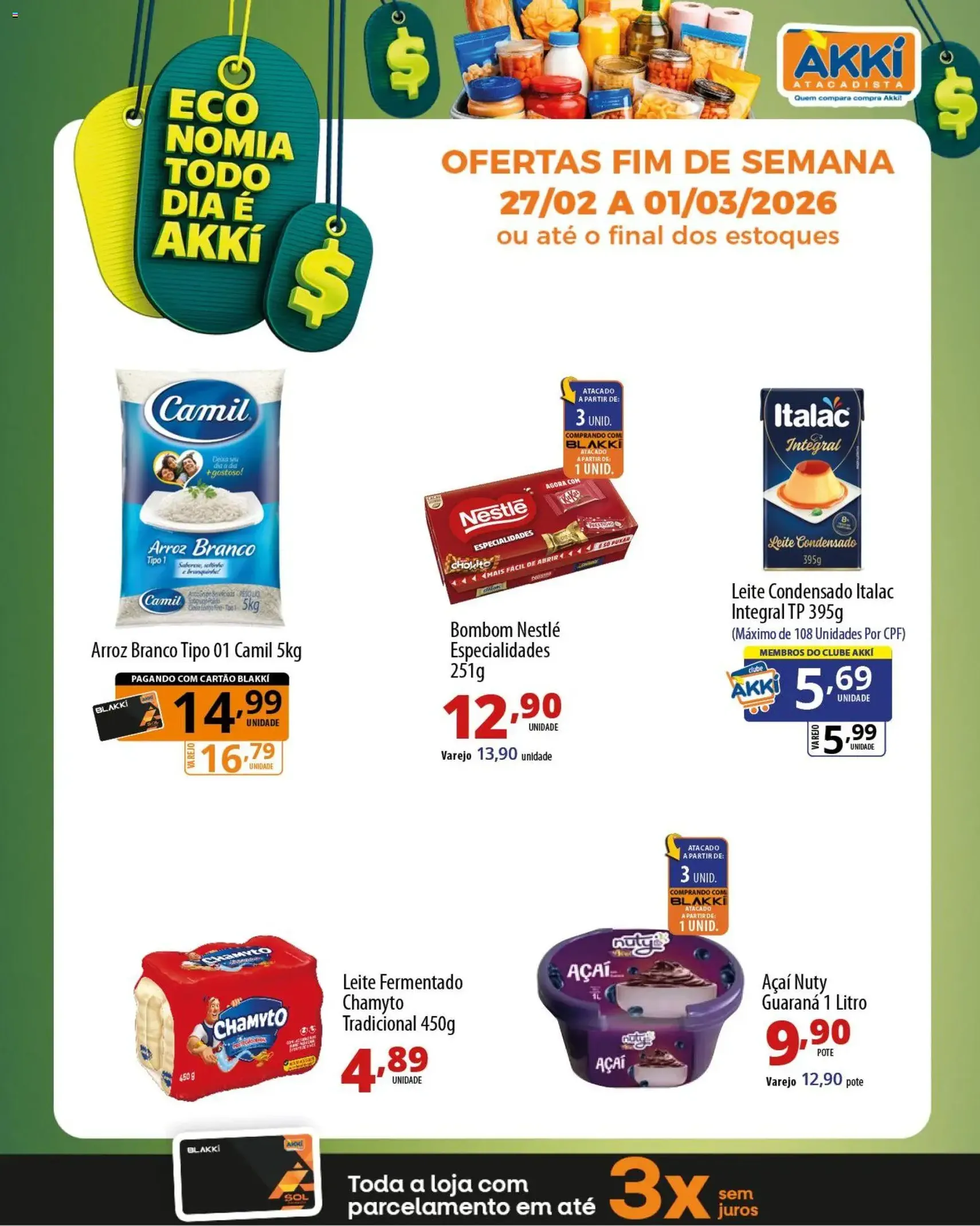 Akki Atacadista - Ofertas da semana - folheto válido a partir de 27/02/2026 página 2 de 5