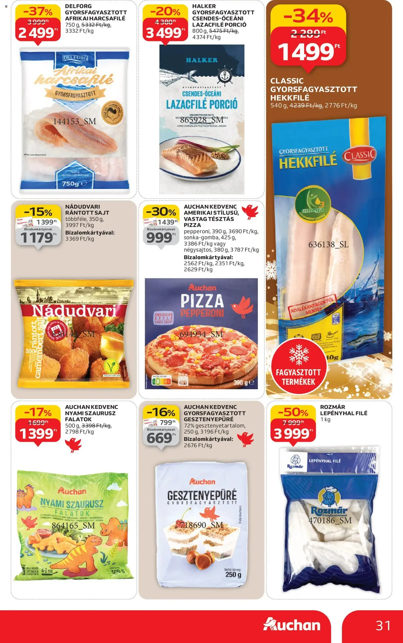 Auchan Akciós újság - 2025.12.04. érvényes szórólap 31 oldal 92 oldalból