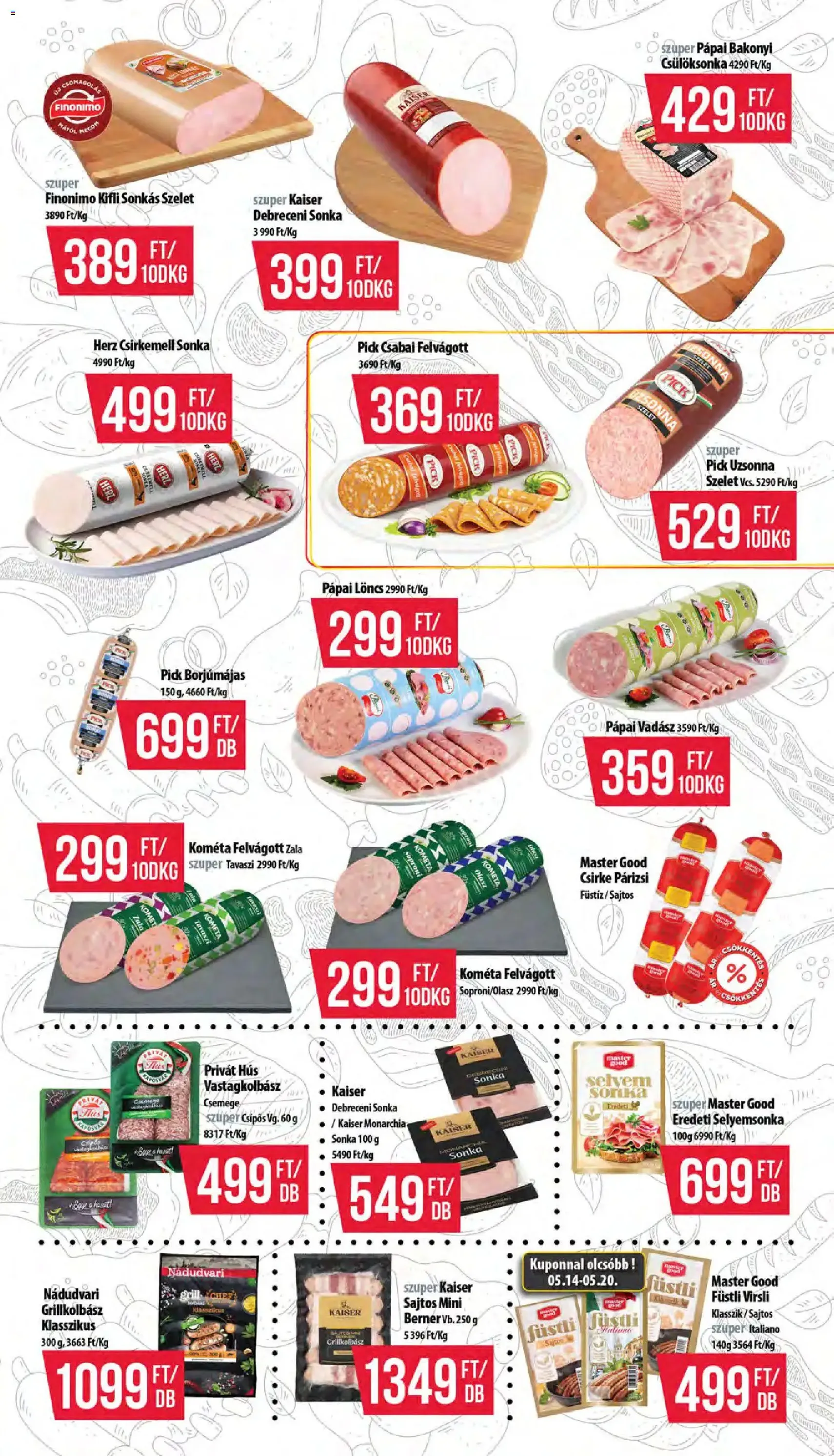 COOP akciós újság - 2026.05.14. érvényes szórólap 3 oldal 12 oldalból
