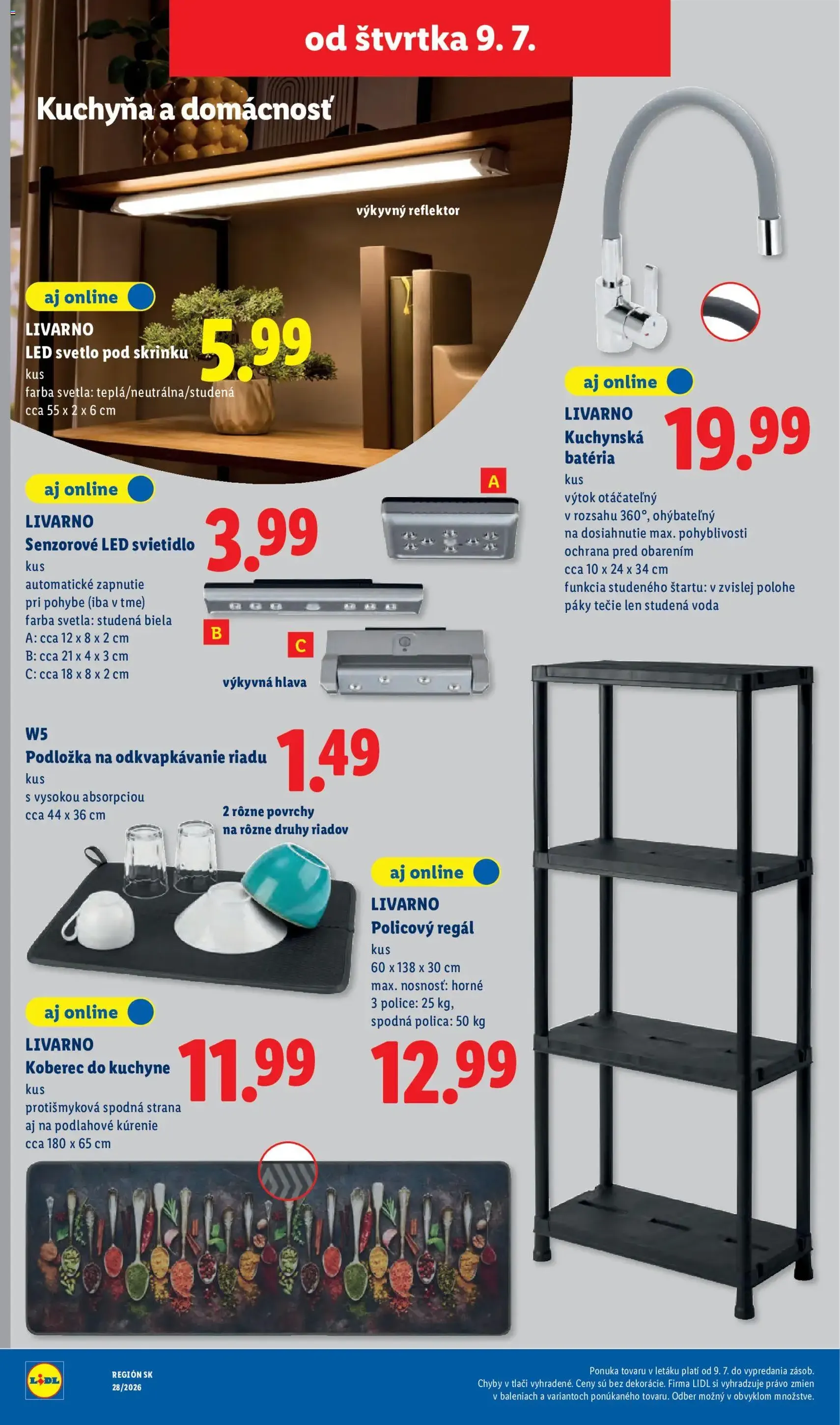 Lidl leták - platný leták od 06.07.2026 strana 92 z 109
