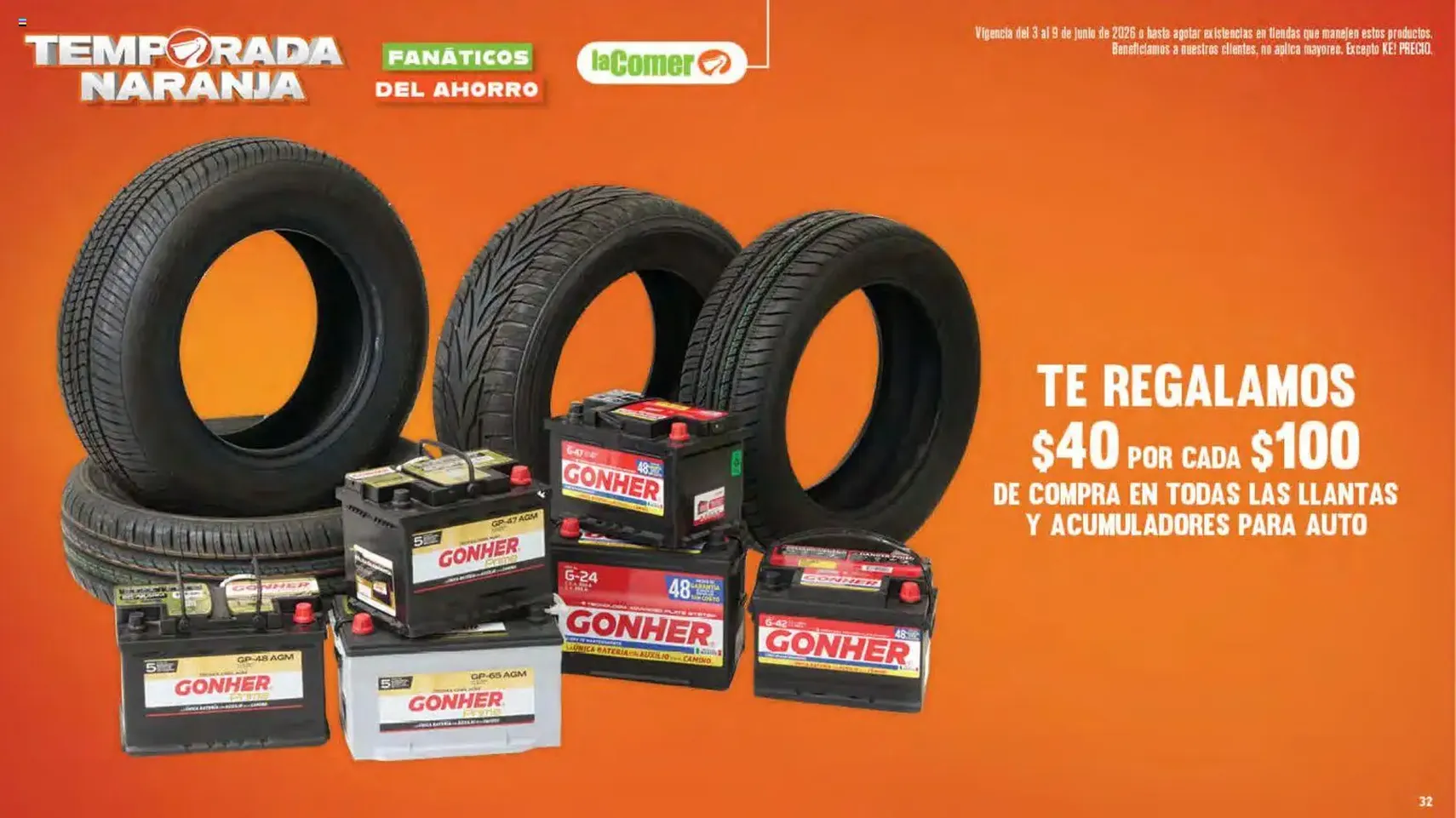 La Comer folleto - folleto válido desde 03/06/2026 página 32 de 34