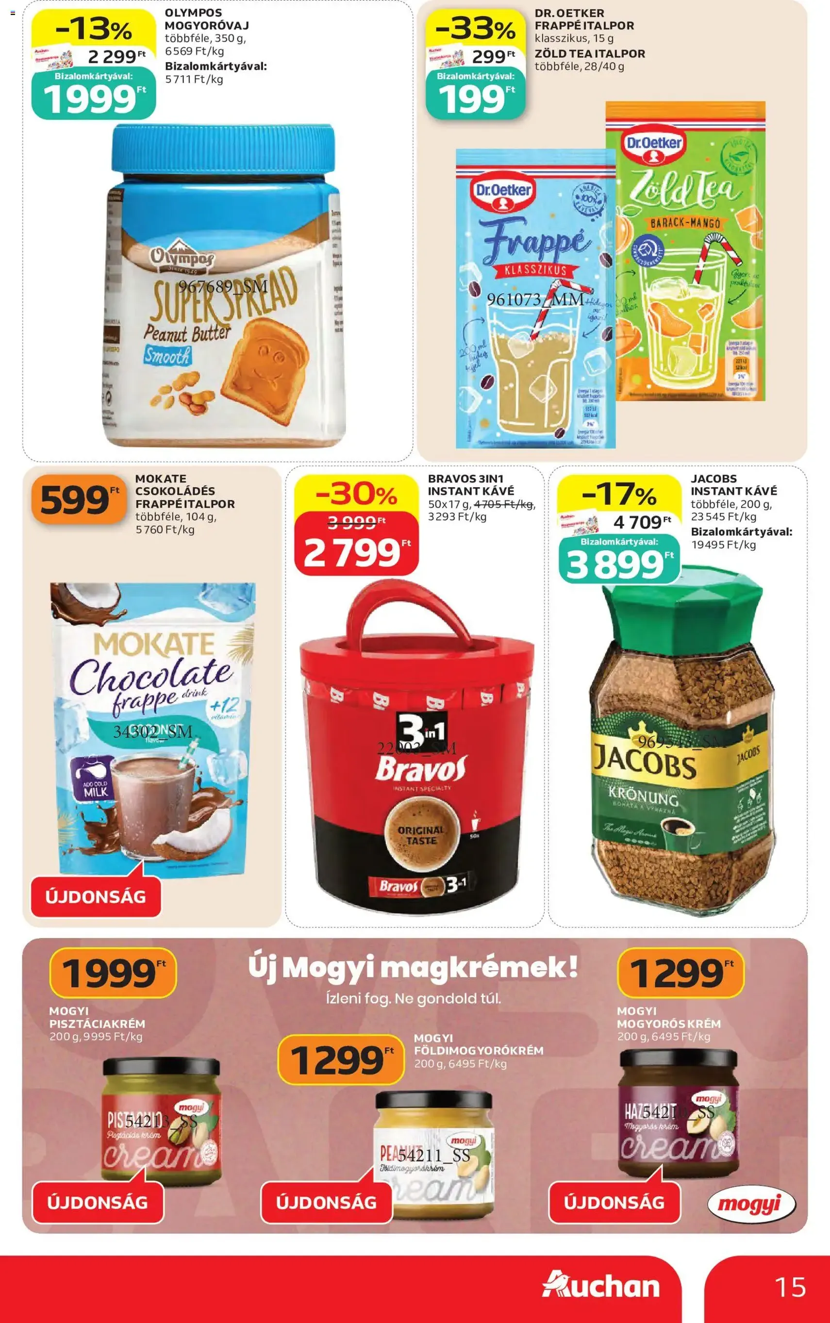 Auchan akciós újság - 2026.06.04. érvényes szórólap 15 oldal 57 oldalból