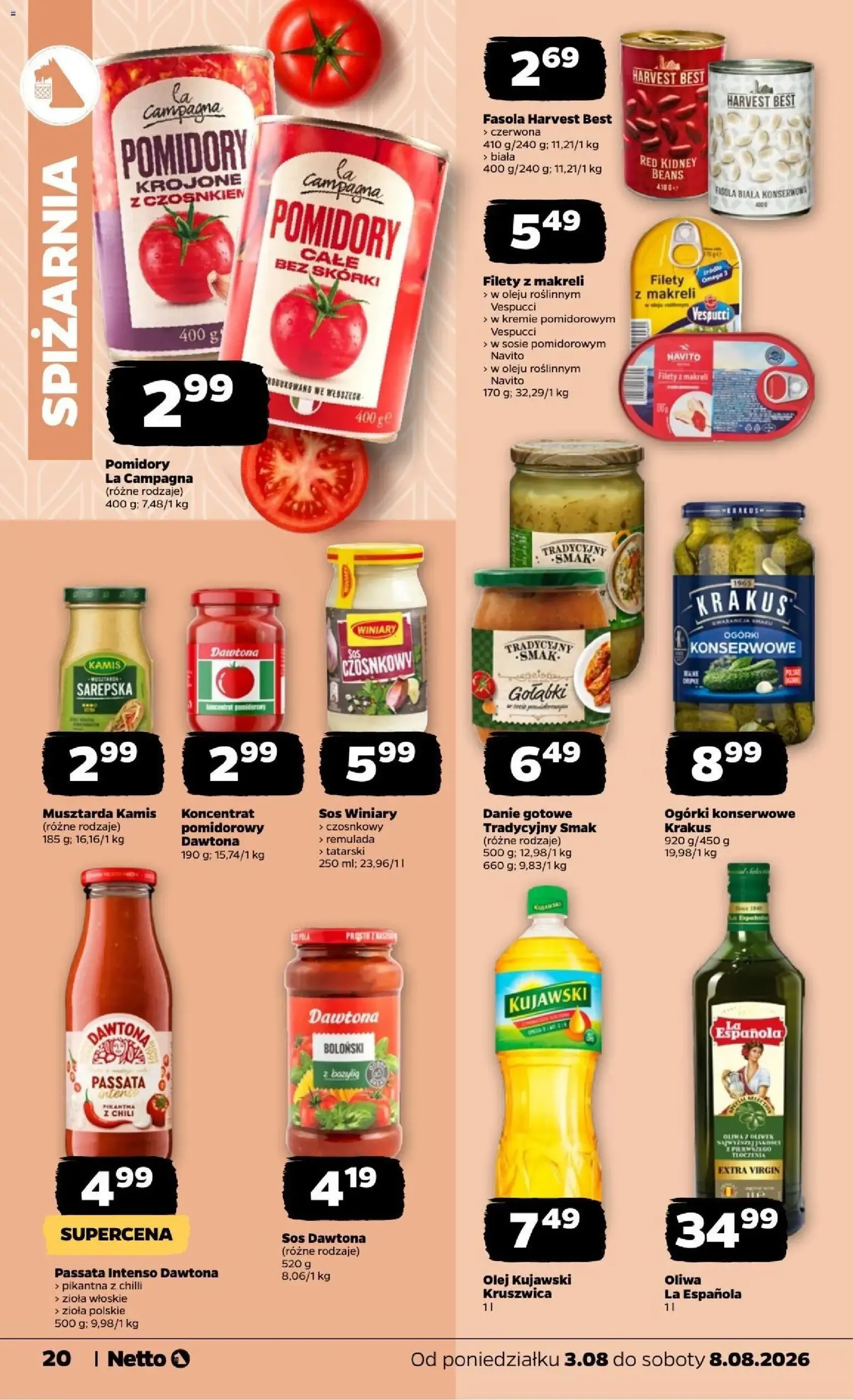 Netto gazetka od poniedziałku - ważny gazetka od 03.08.2026 strona 20 z 37