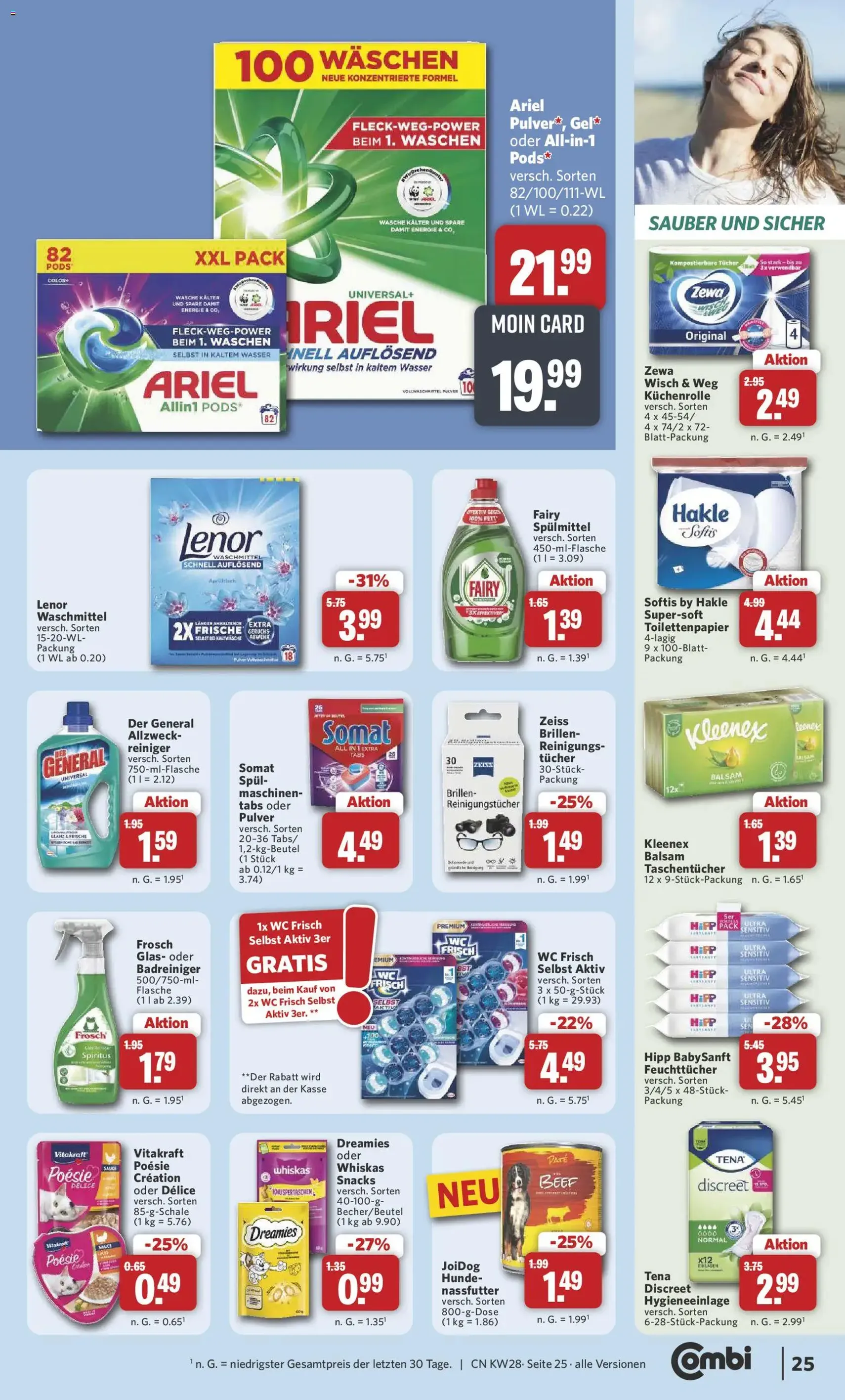 Combi Prospekt - Gültiger Prospekt ab 06.07.2026, Seite 25 von insgesamt 35
