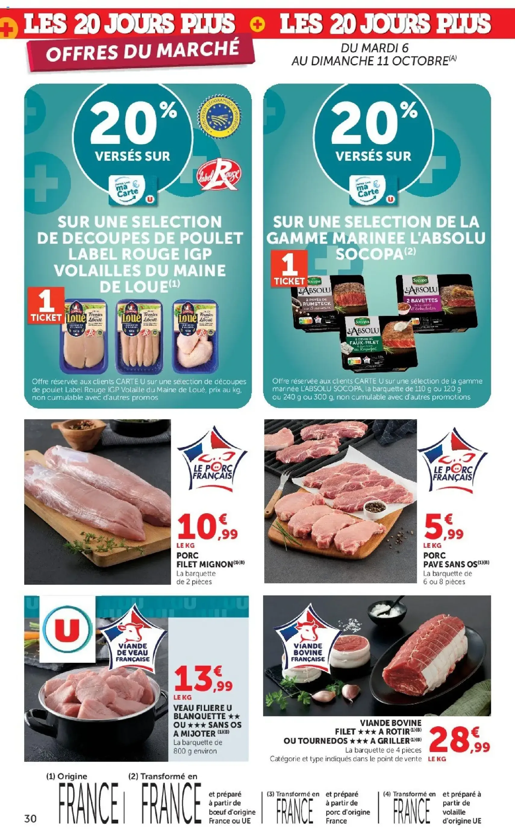 Super U catalogue - brochure valable à partir du 06/10/2026, page 30 sur 44