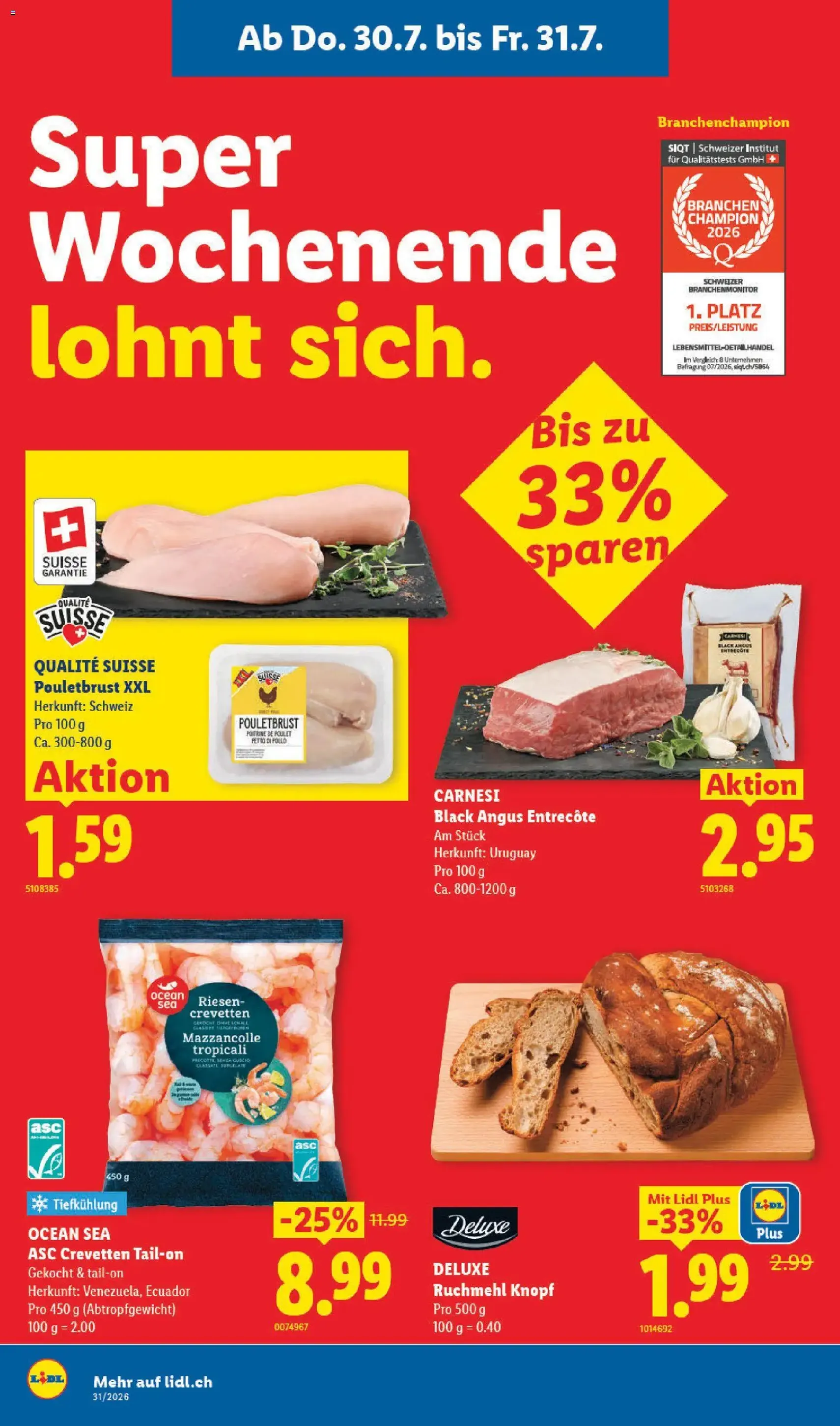 Lidl aktionen - Gültiger Prospekt ab 30.07.2026, Seite 2 von insgesamt 34