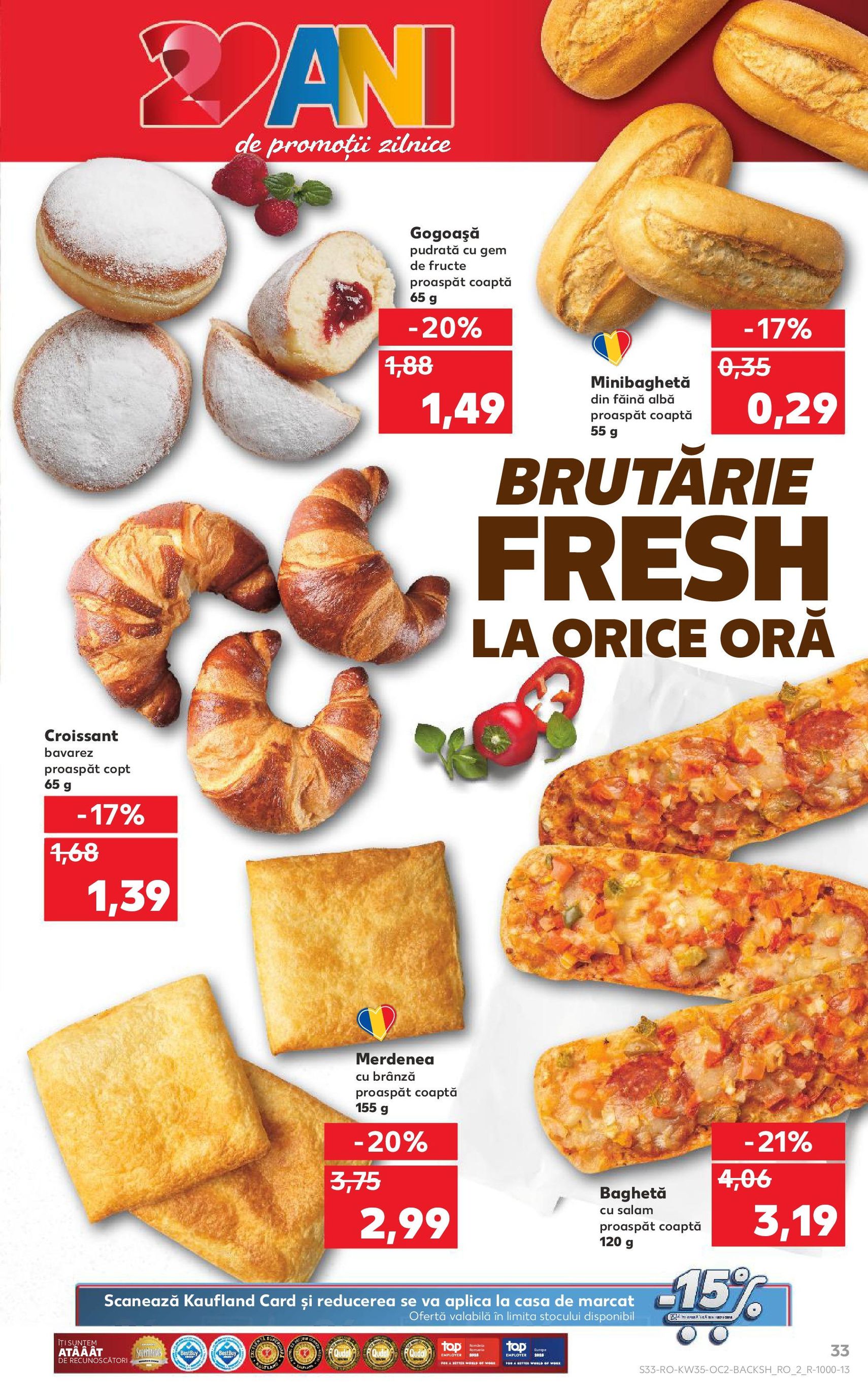 Catalog Kaufland - Bucureşti - cataloage valabile începând cu 27.08.2025 pagina 33 din 64 Catalog Kaufland - Bucureşti - cataloage valabile începând cu 27.08.2025 pagina 33 din 64