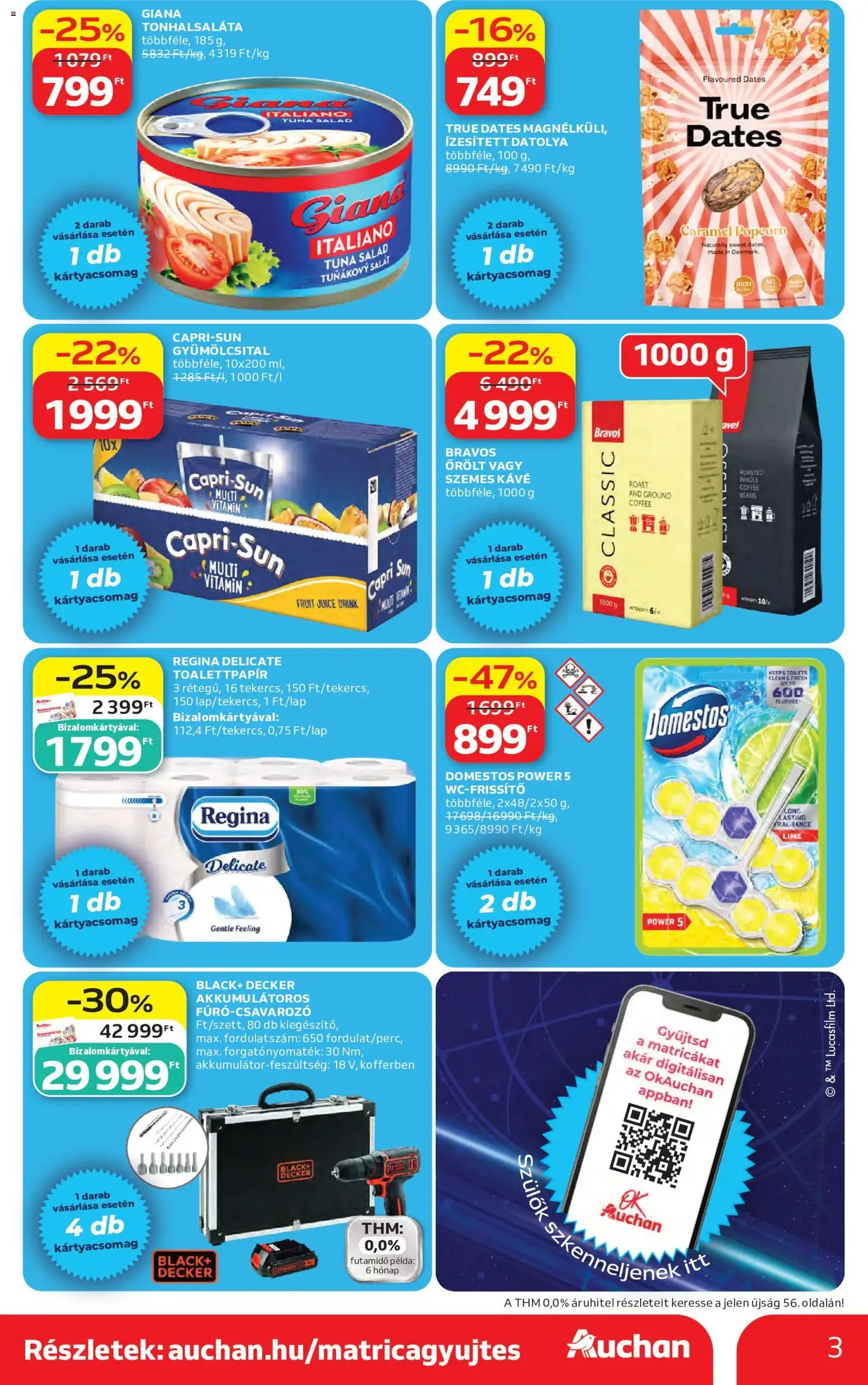 Auchan akciós újság - 2026.05.14. érvényes szórólap 3 oldal 58 oldalból