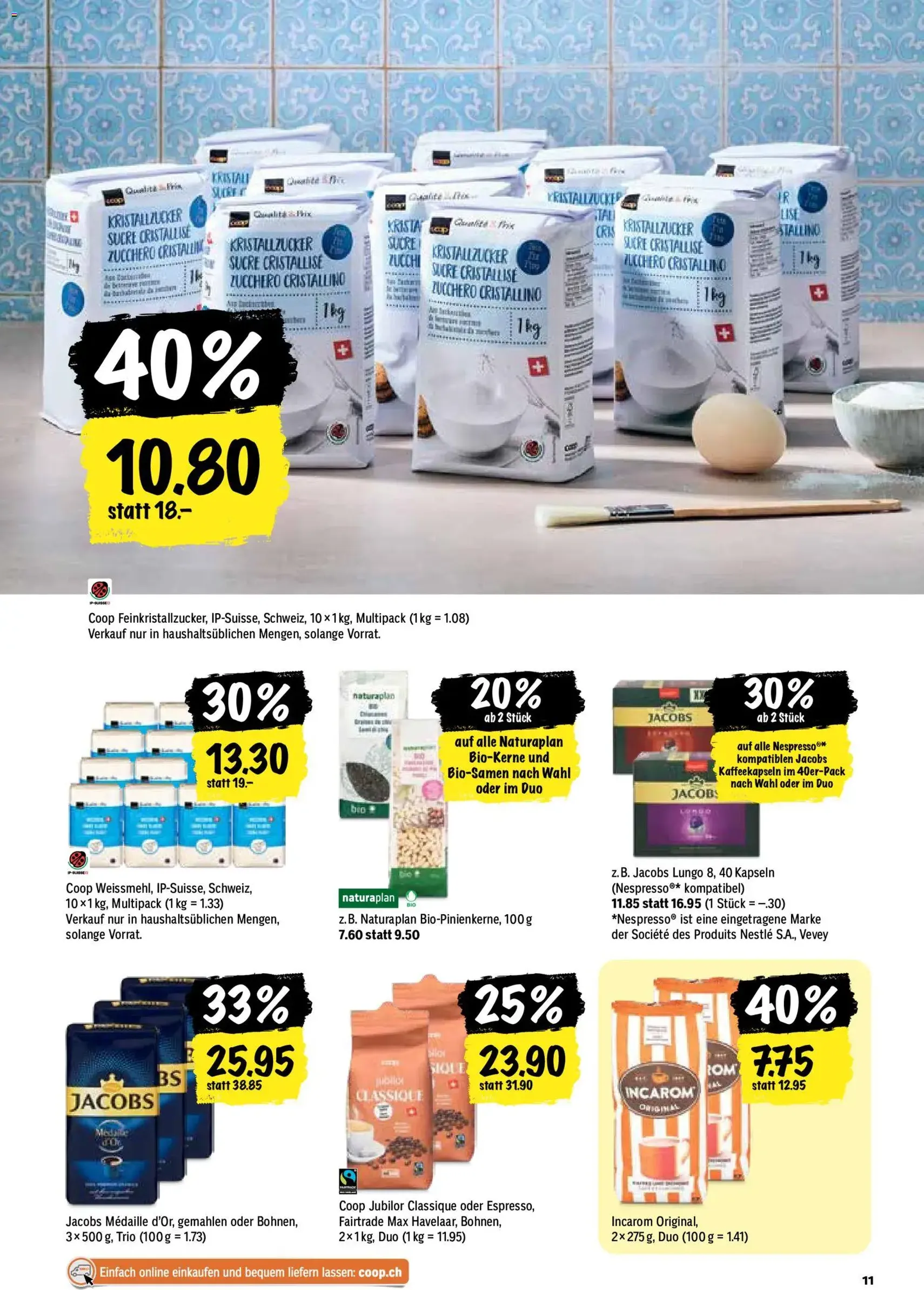 Coop aktionen - Gültiger Prospekt ab 30.07.2026, Seite 11 von insgesamt 24