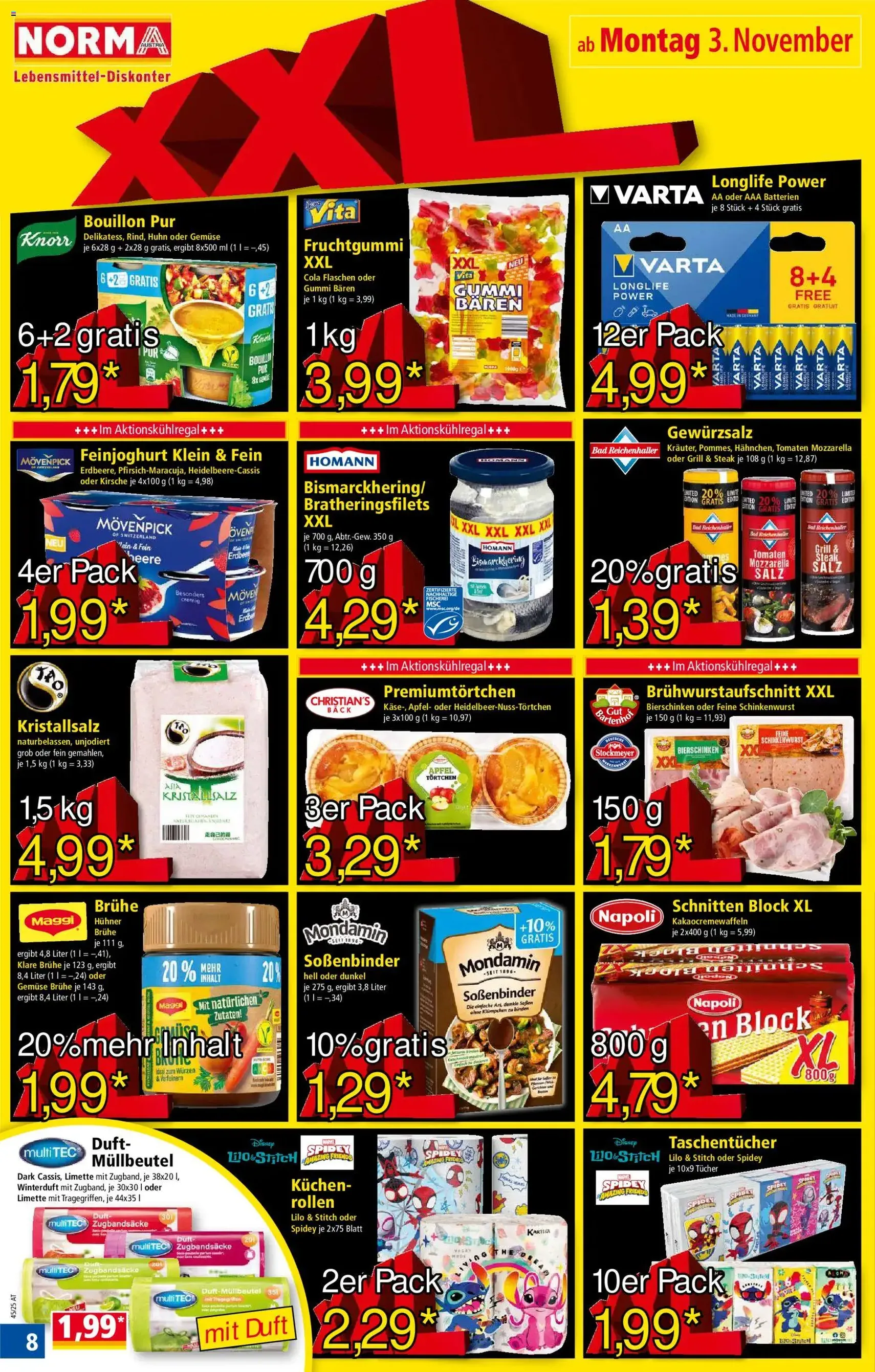 Norma Flugblatt - Gültiger Prospekt ab 03.11.2025, Seite 9 von insgesamt 19