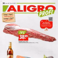 Aligro Aktionen - Prospekt Vorschau gültig ab 28.07.2025