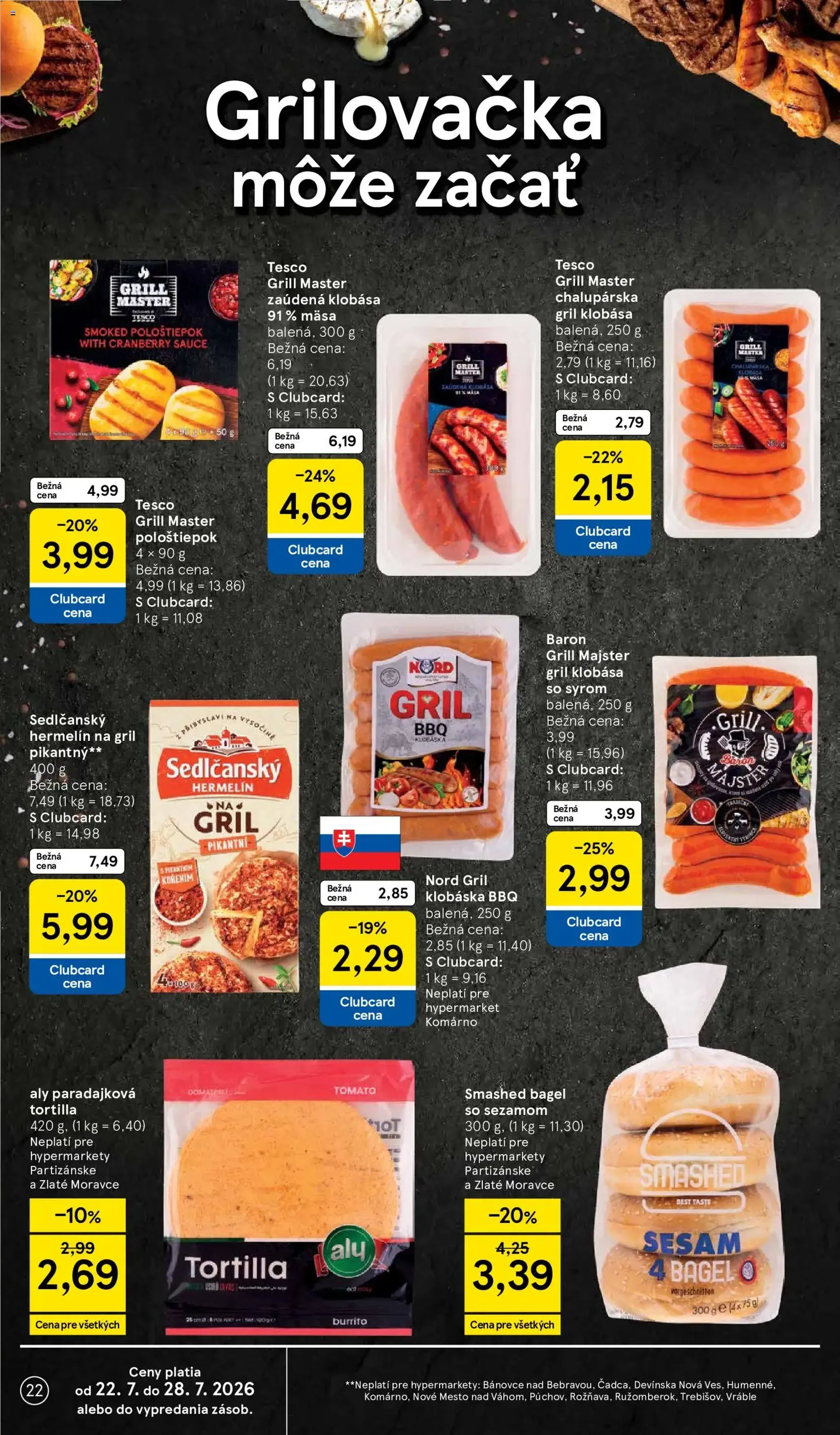 Tesco Hypermarket - leták - platný leták od 22.07.2026 strana 22 z 50