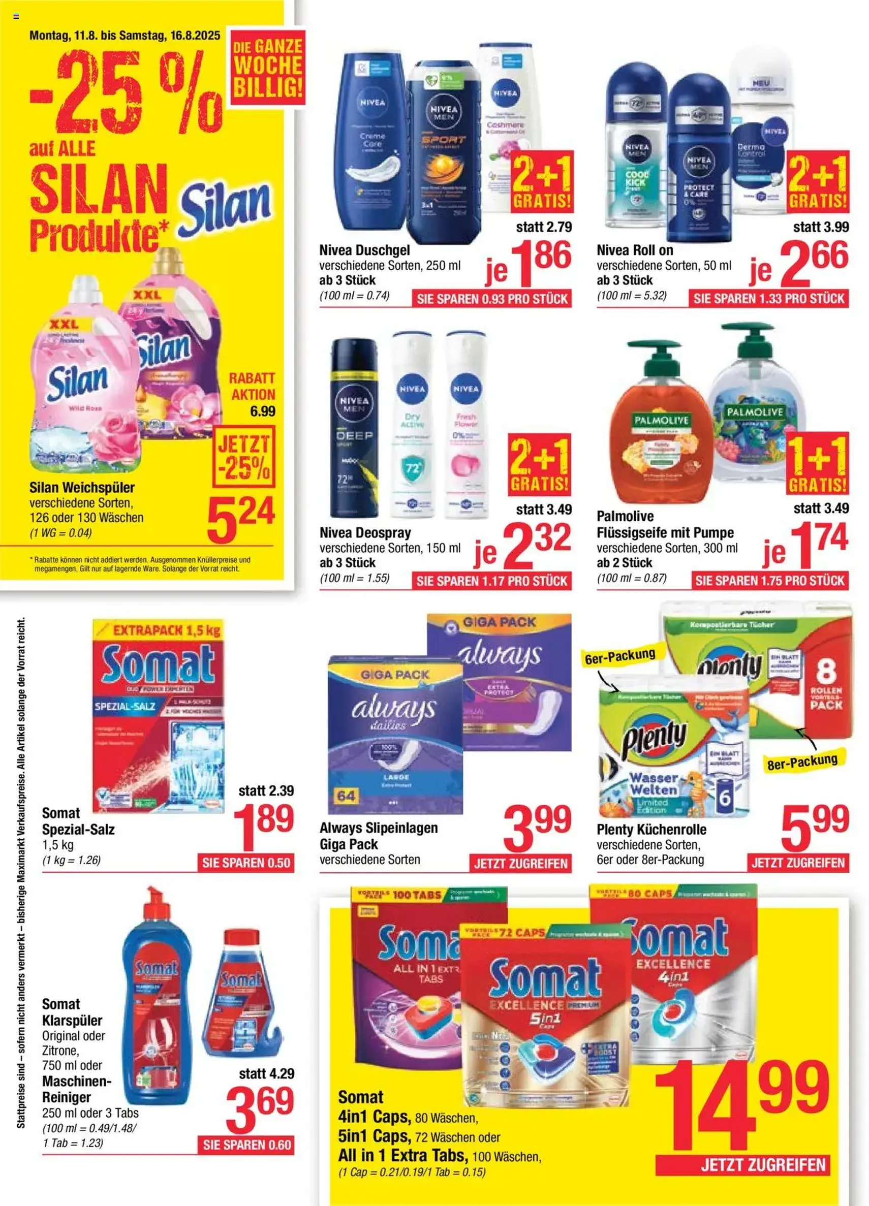 Maximarkt Flugblatt - Gültiger Prospekt ab 11.08.2025, Seite 14 von insgesamt 20
