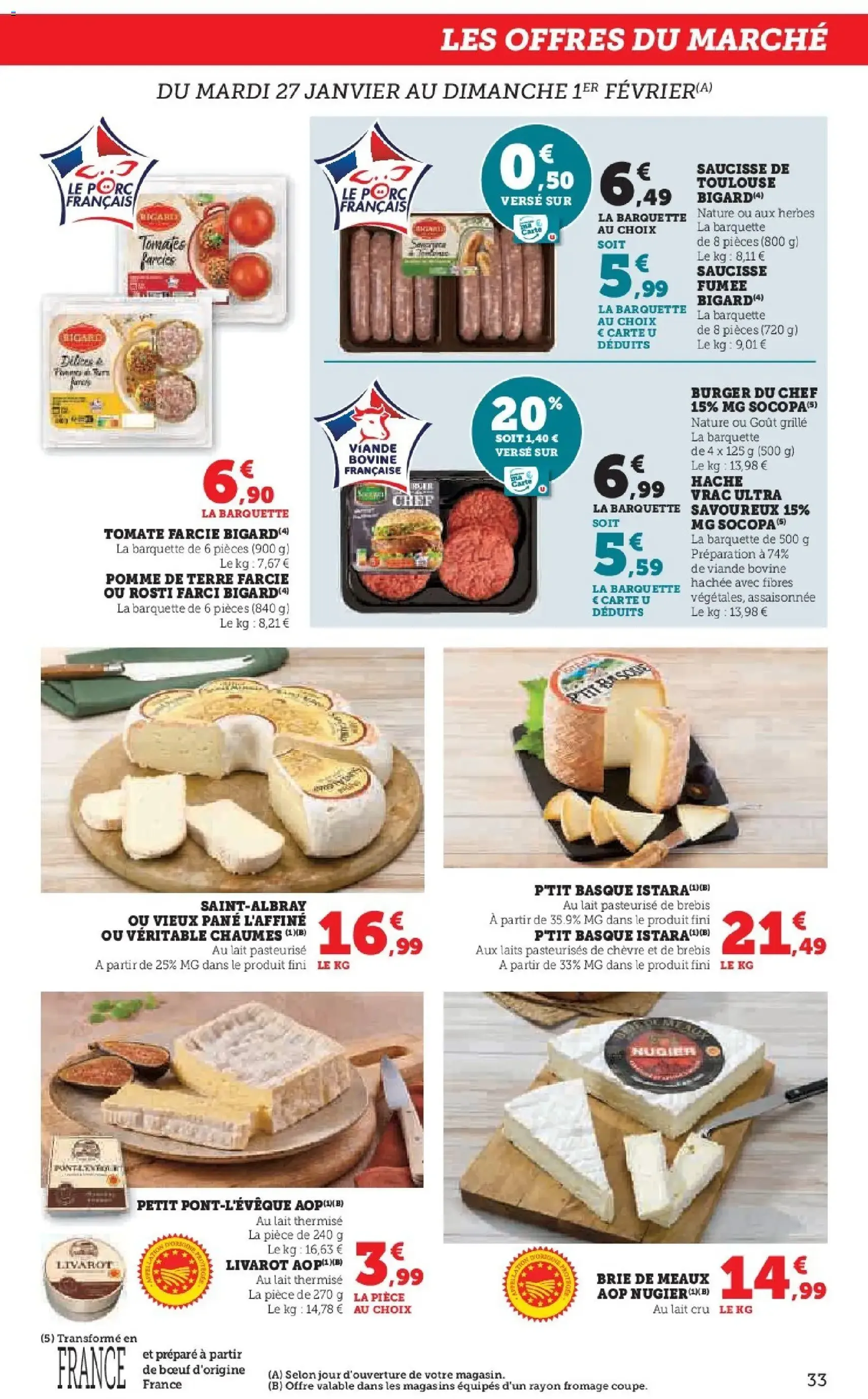 Hyper U catalogue - brochure valable à partir du 27/01/2026, page 33 sur 56