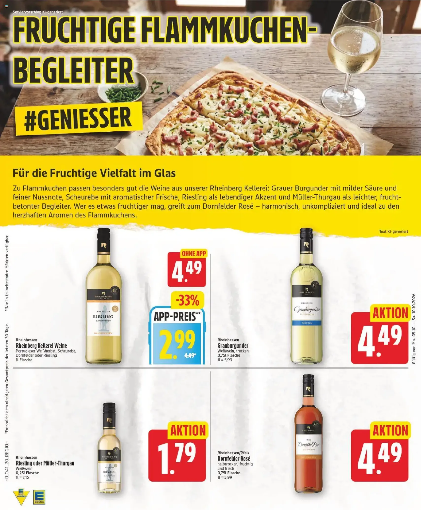 Edeka Prospekt - Gültiger Prospekt ab 05.10.2026, Seite 20 von insgesamt 29