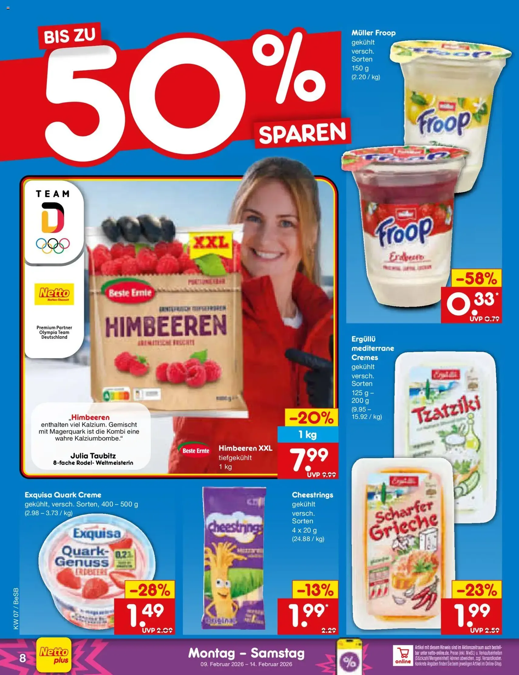 Netto Marken-Discount Prospekt - Gültiger Prospekt ab 09.02.2026, Seite 8 von insgesamt 58