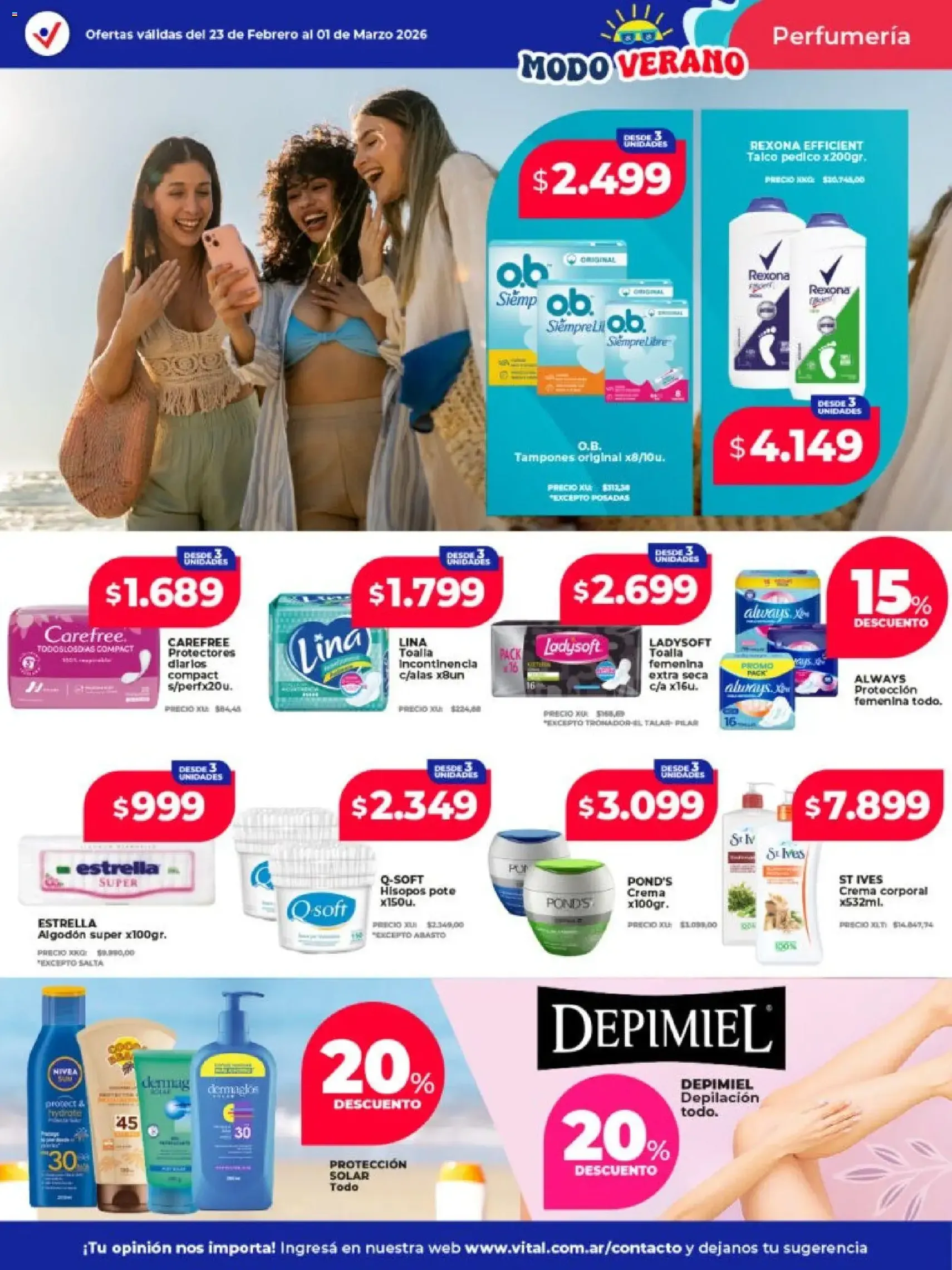Vital - Ofertas - folleto válido desde 23/02/2026 página 3 de 15