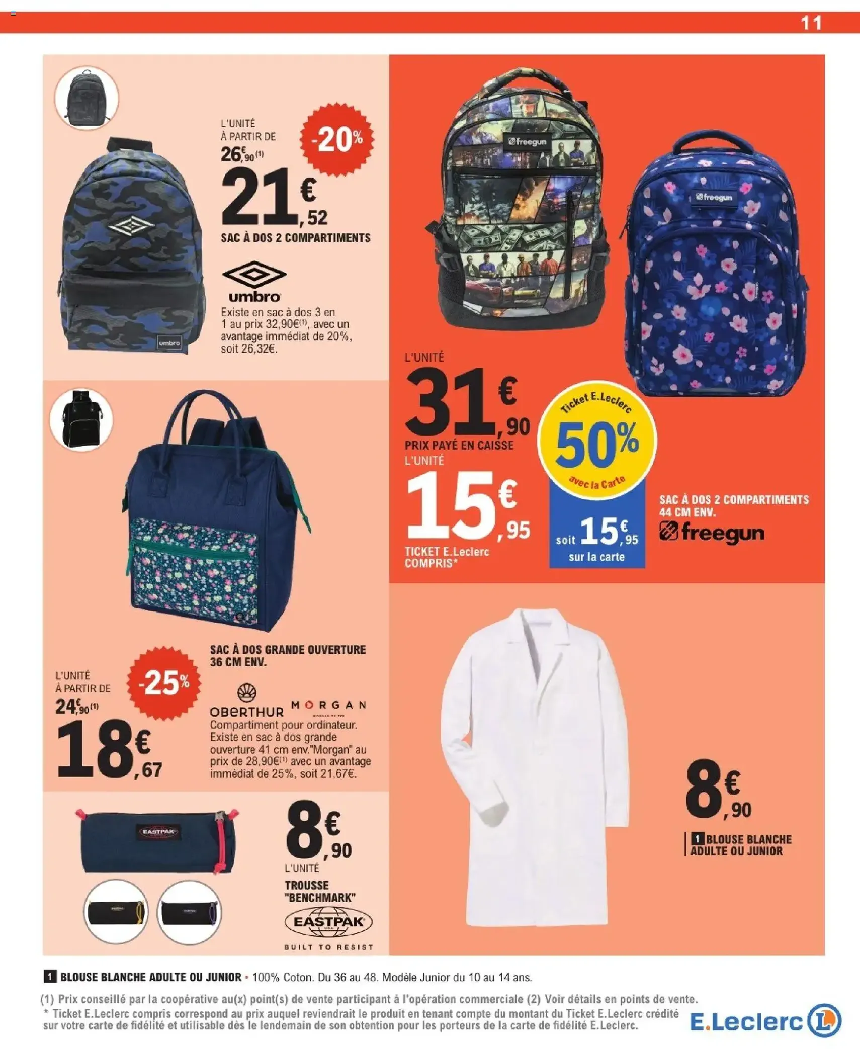 E.Leclerc catalogue - brochure valable à partir du 07/07/2026, page 11 sur 56