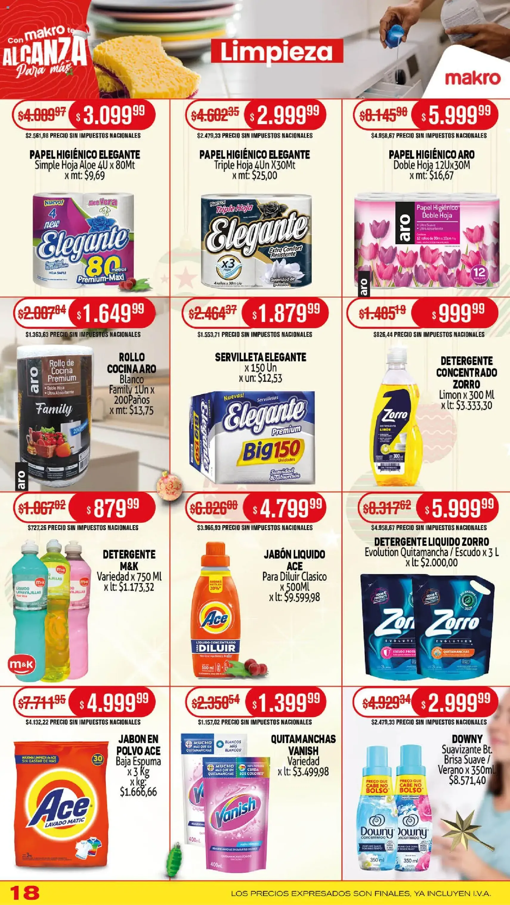 Makro ofertas - folleto válido desde 18/12/2025 página 18 de 21